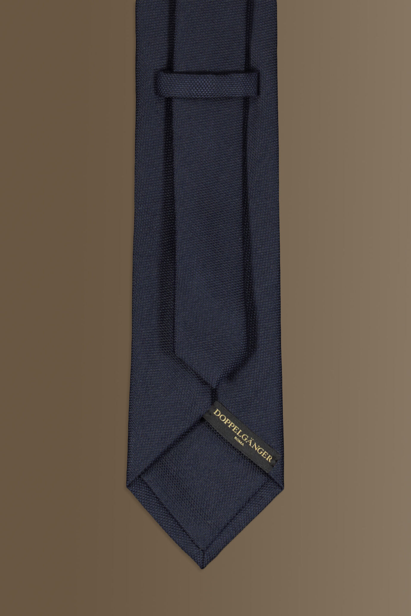 Bamboo blend tie - plain colour image number 1