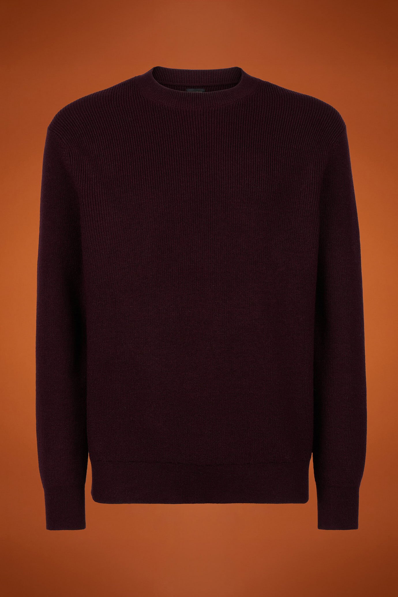 Maglia uomo girocollo in costa inglese regular fit image number 4