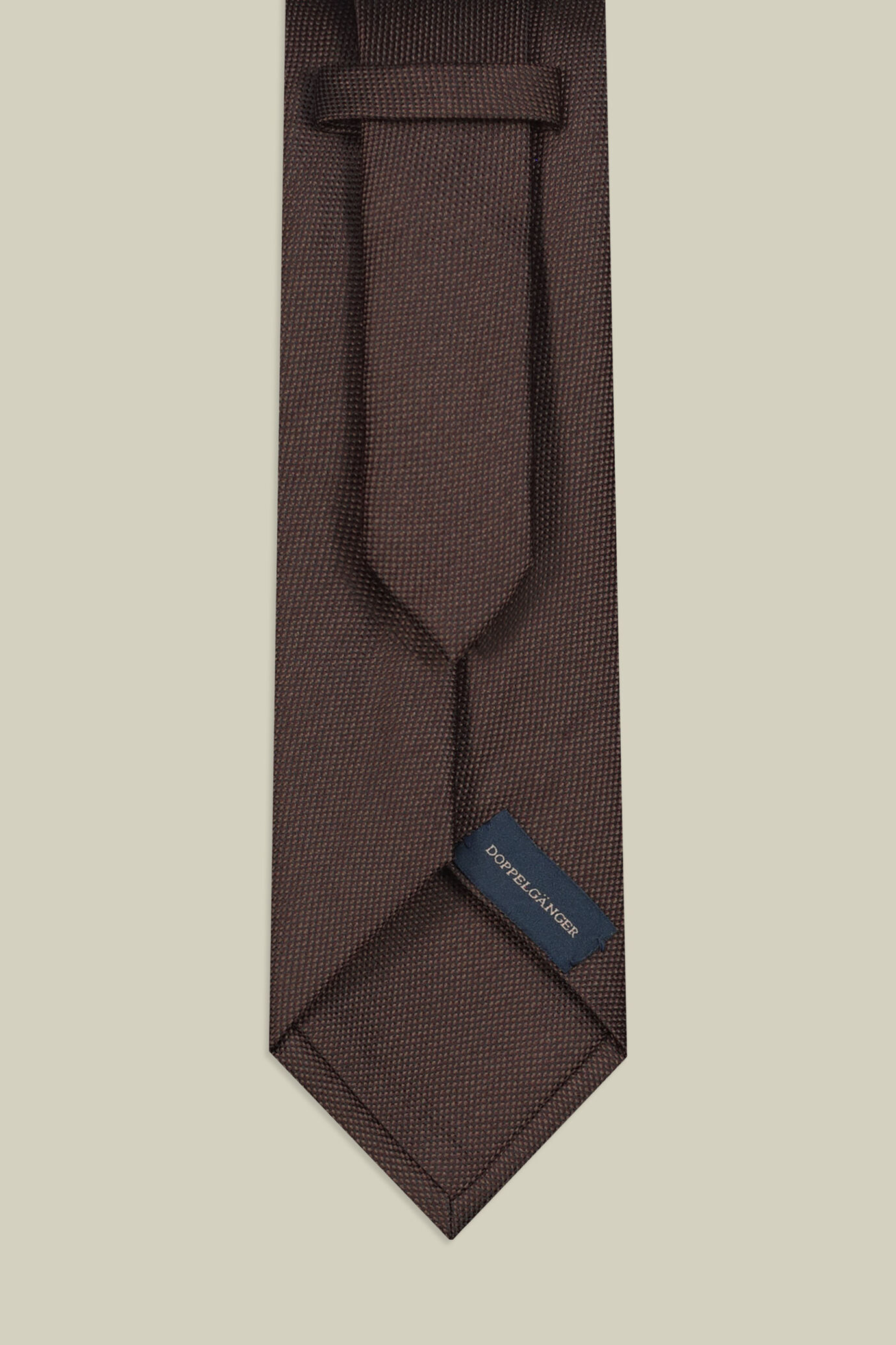 Cravatta uomo tinta unita image number 2