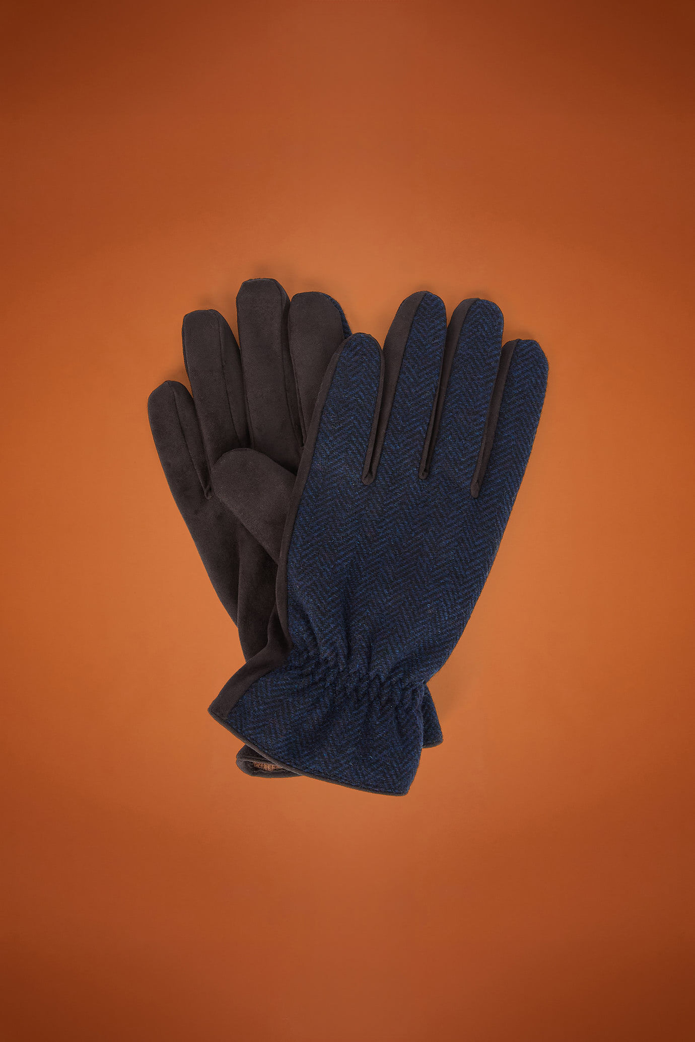 Herren-Handschuhe aus Tweed image number 0
