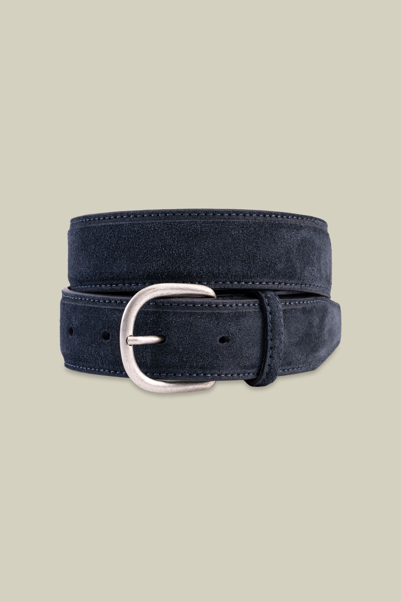 Ceinture pour homme en daim véritable image number 1