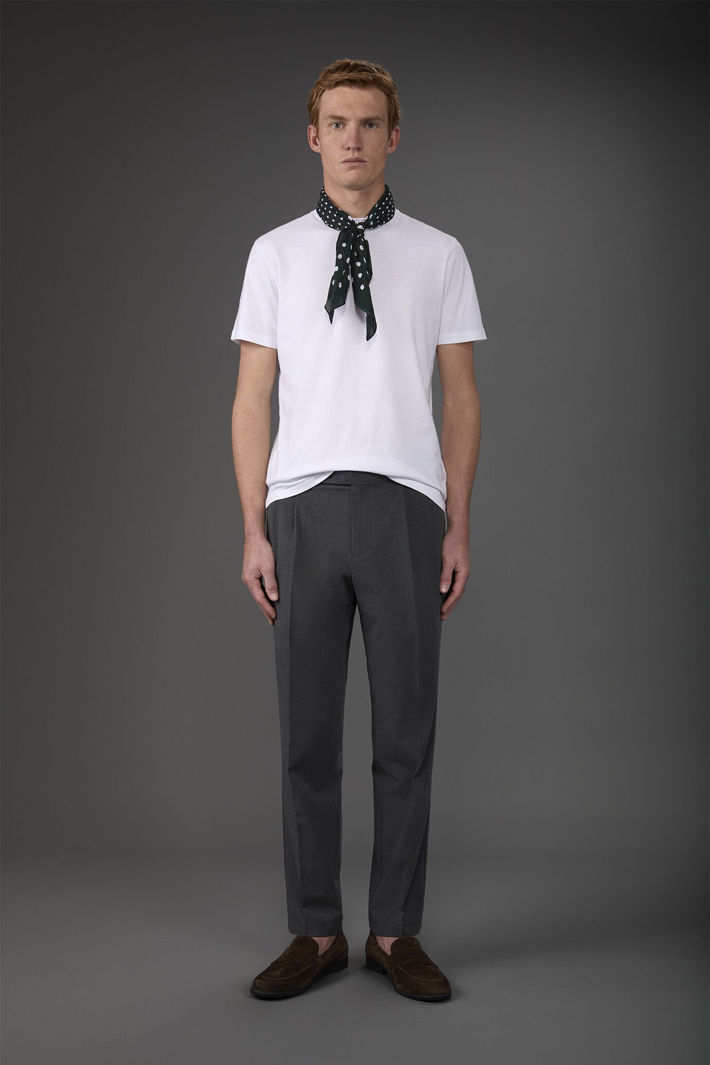 T-shirt uomo manica corta in jersey 100% cotone