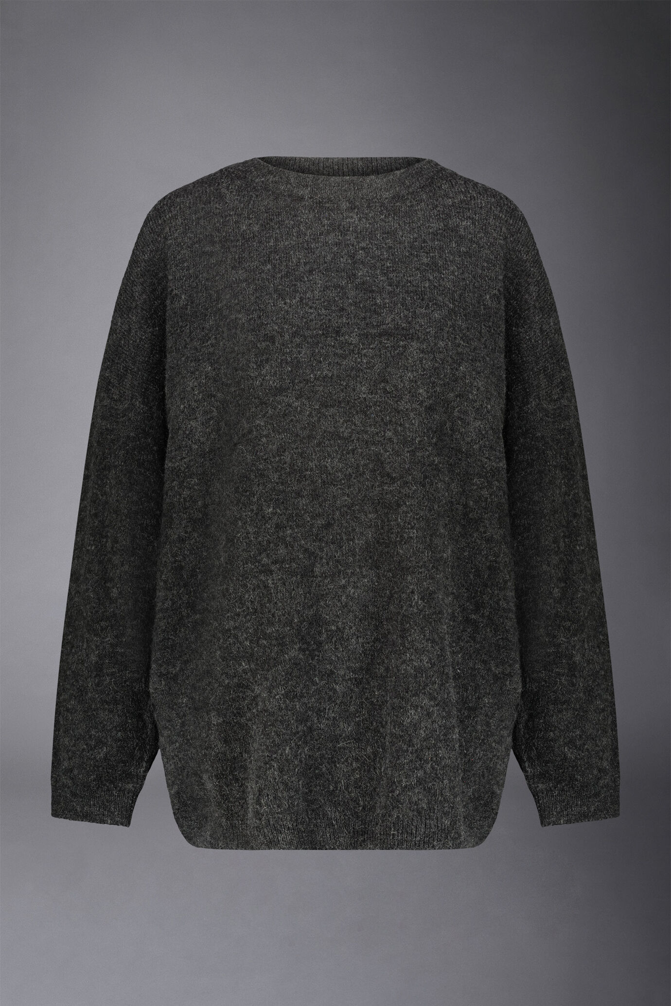 Maglia donna girocollo misto mohair image number 4