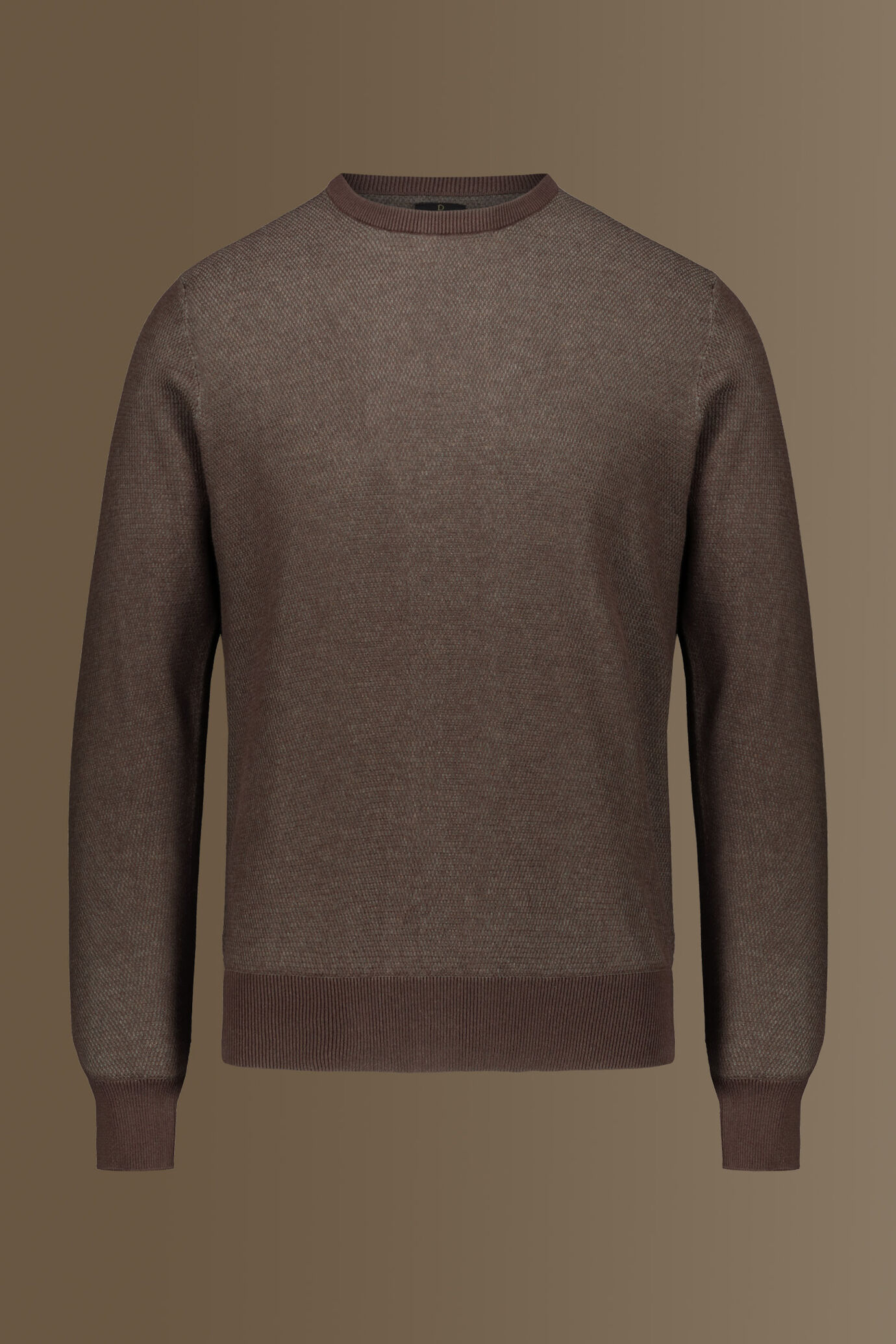 Maglia girocollo grana di riso image number 3