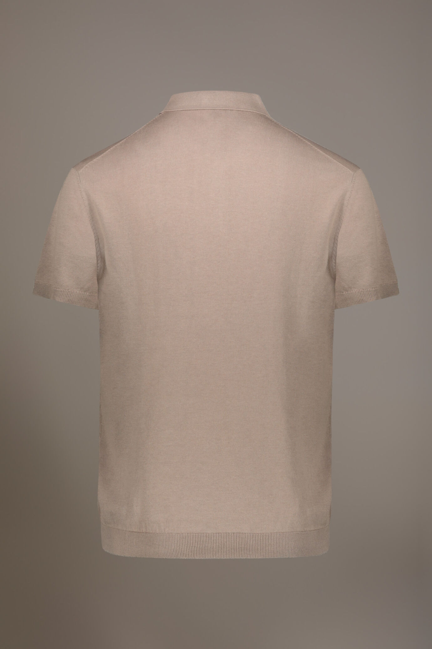 Kurzarm-Poloshirt aus 100% Baumwollstrick image number 4