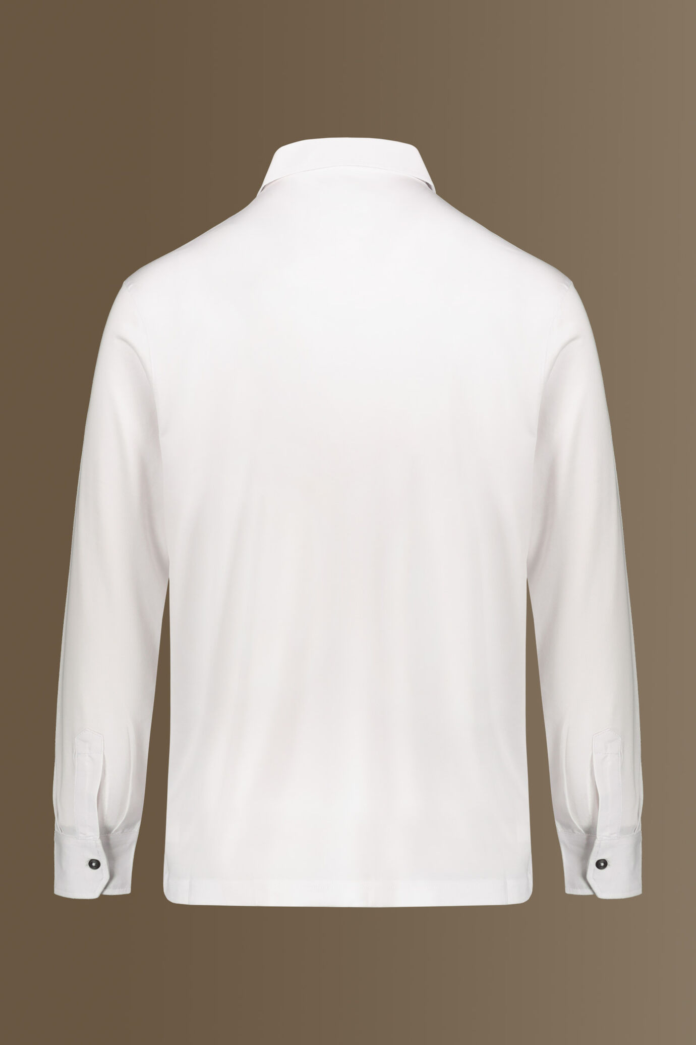 Long sleeves polo 100% pure supima cotton image number 4