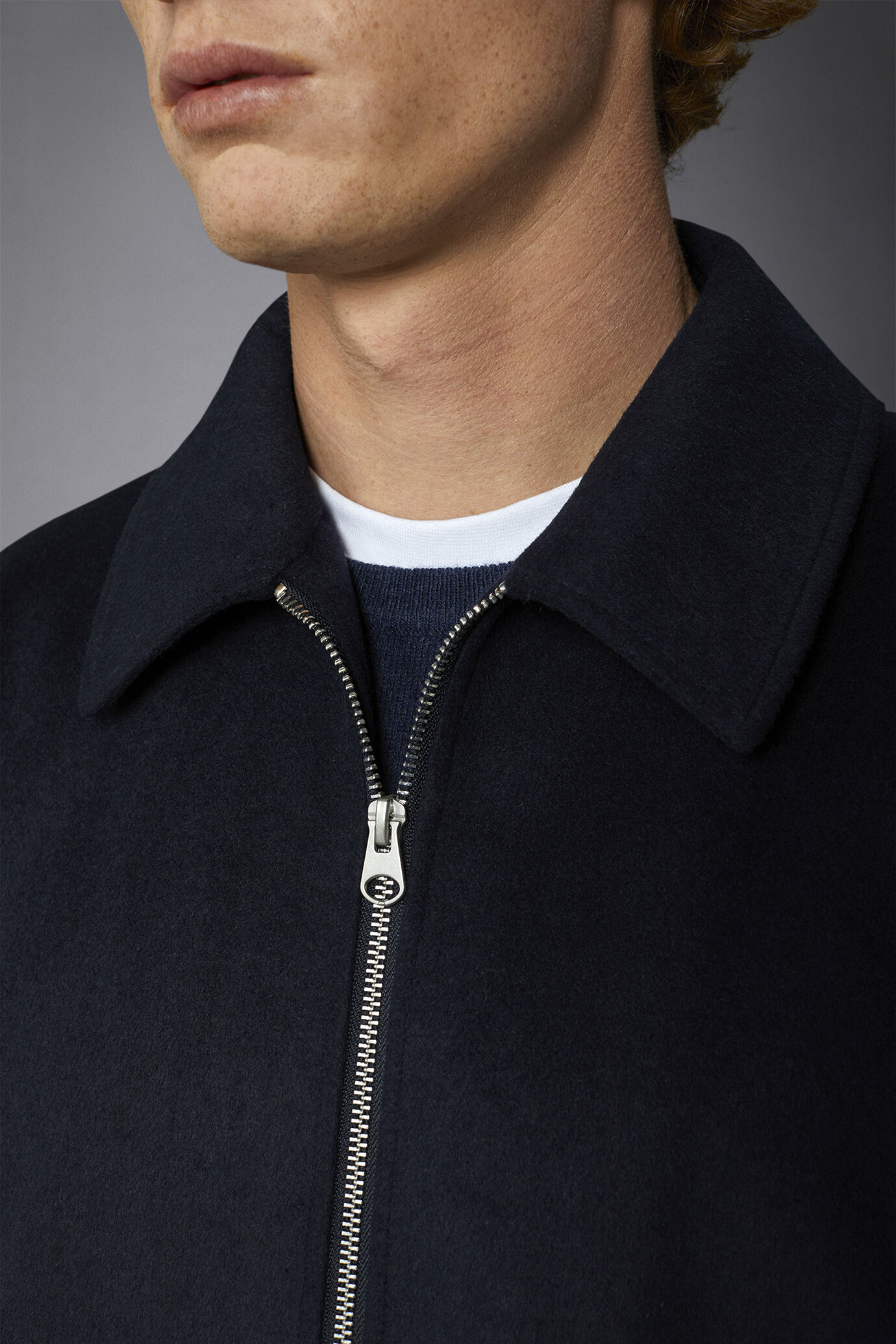 Men's unlined comfort fit wool-blend jacket image number 3