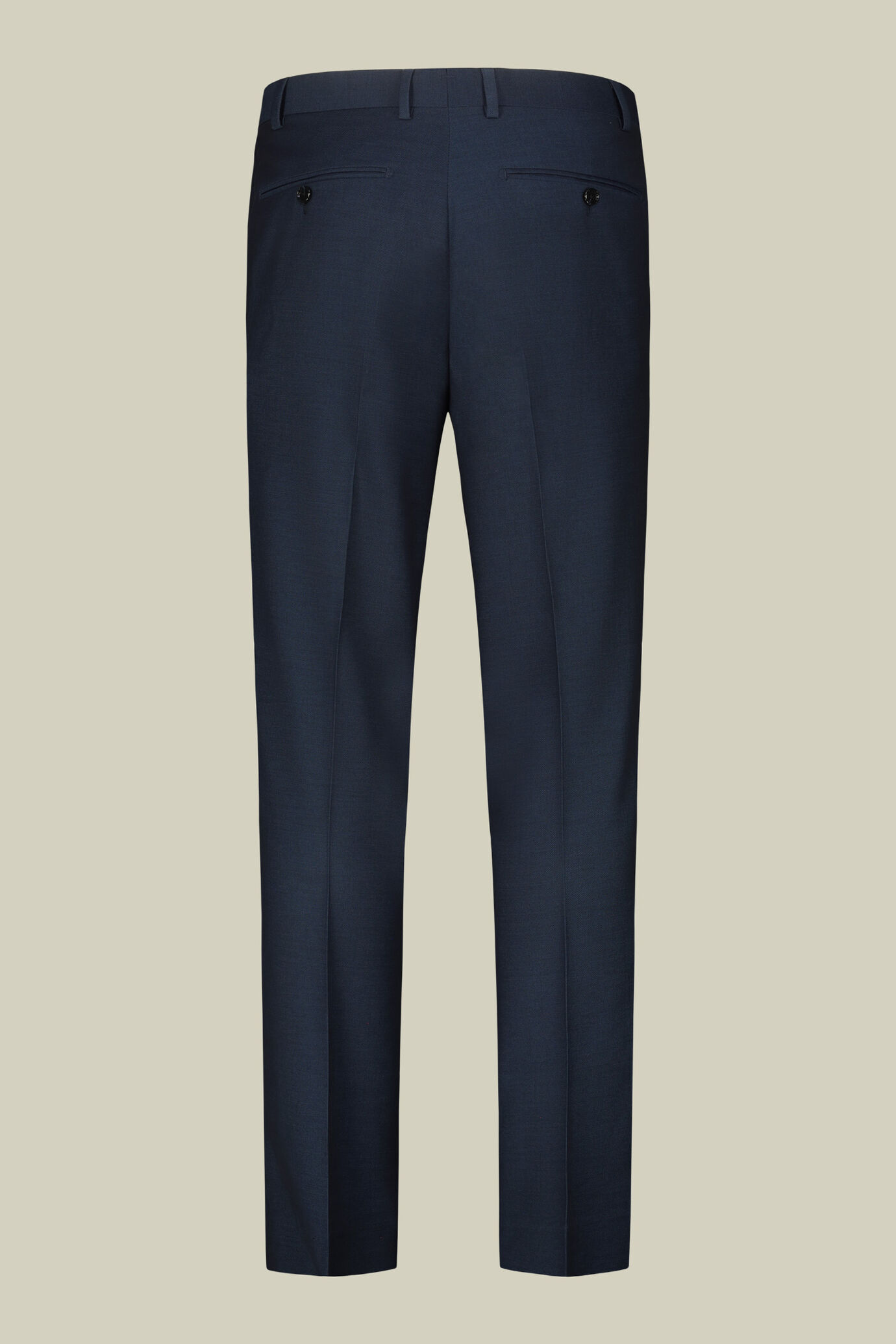 Men's single-breasted regular fit pheasant eye fabric suit image number 7