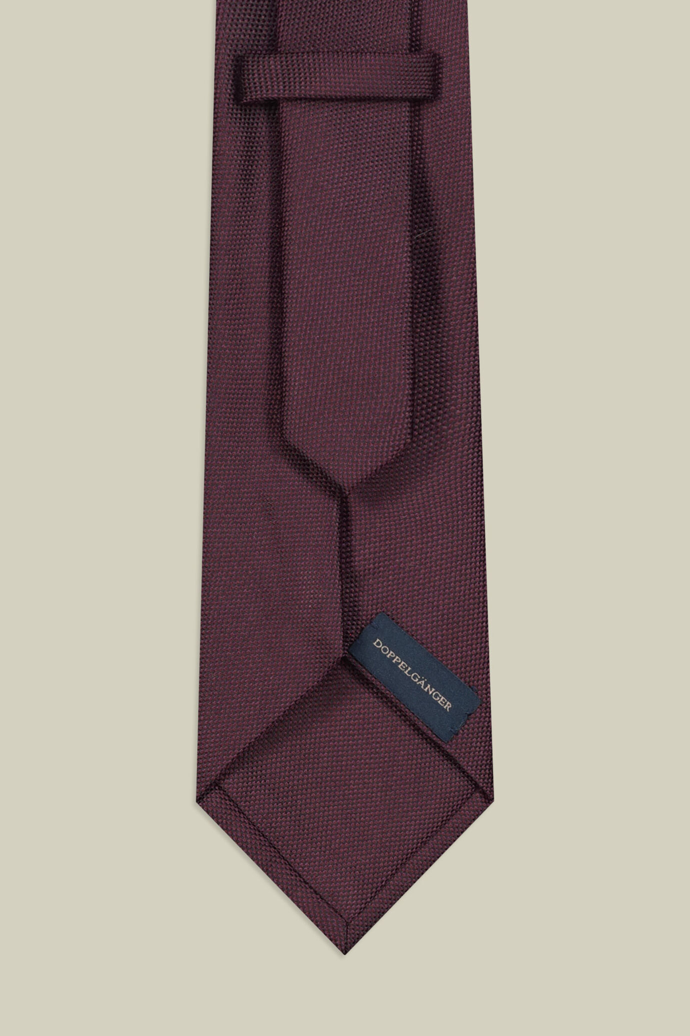 Cravatta uomo tinta unita image number 2