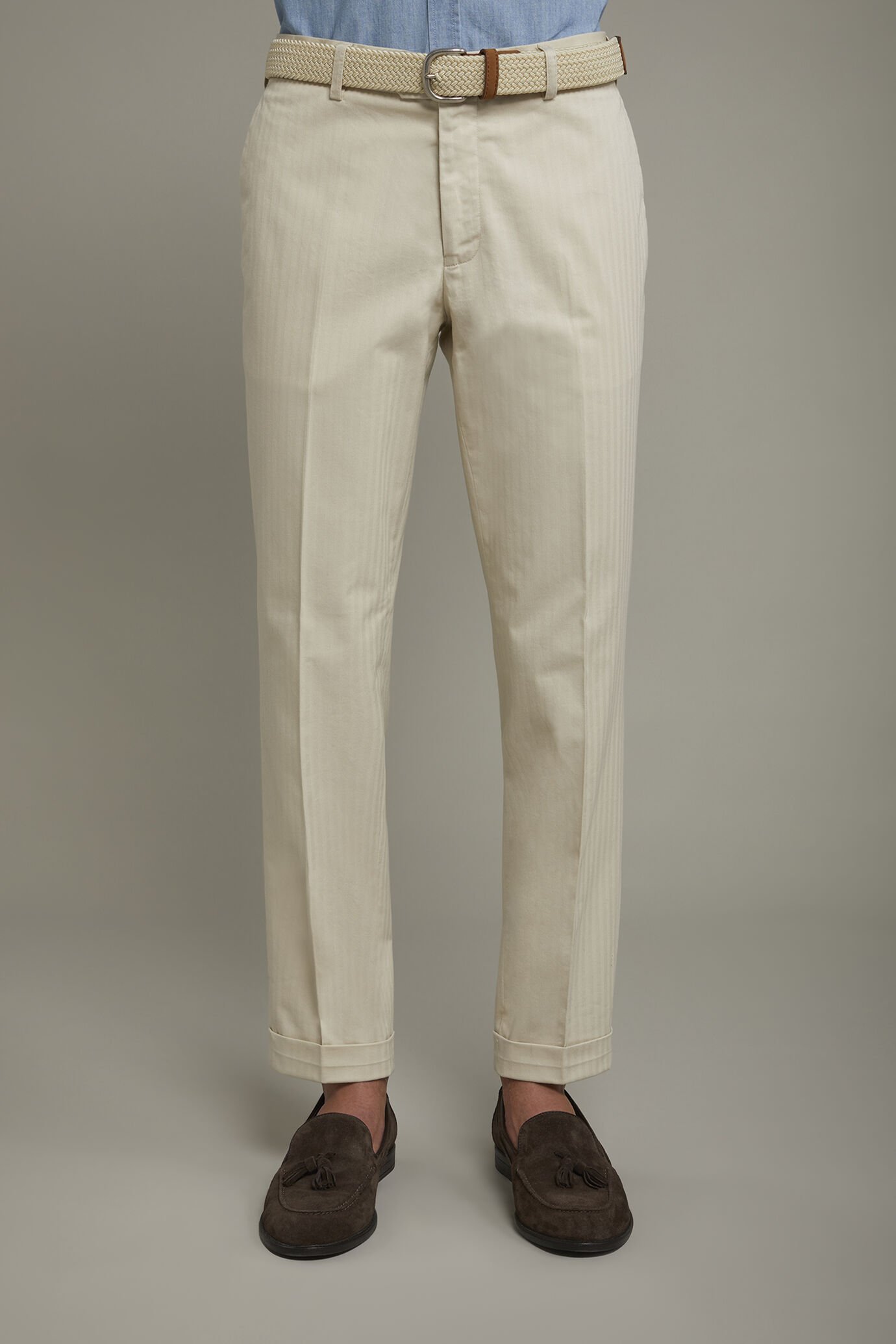 Pantalon homme classique à double pince, coupe régulière image number 3