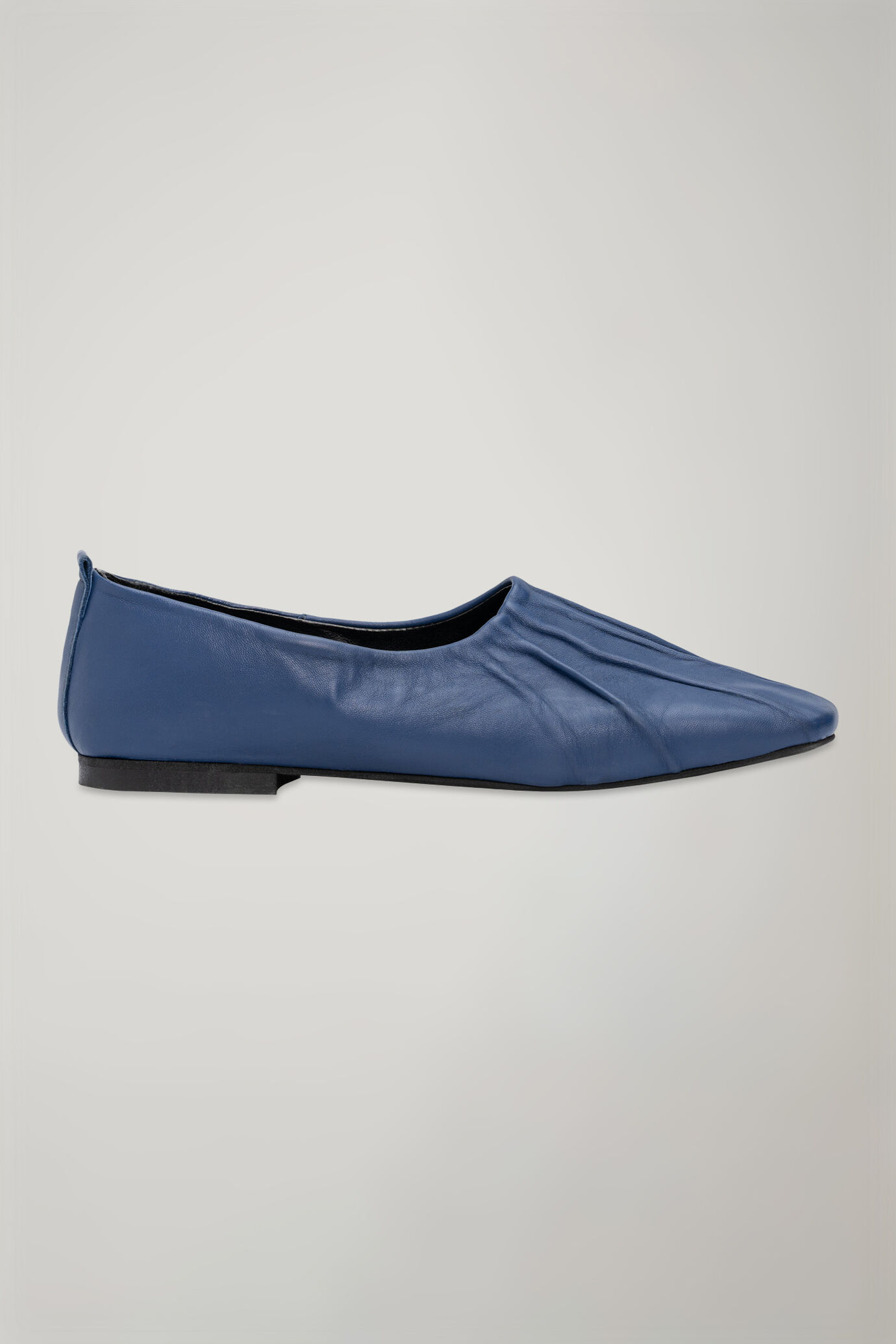 100% soft leather pointe ballerina shoes image number 2