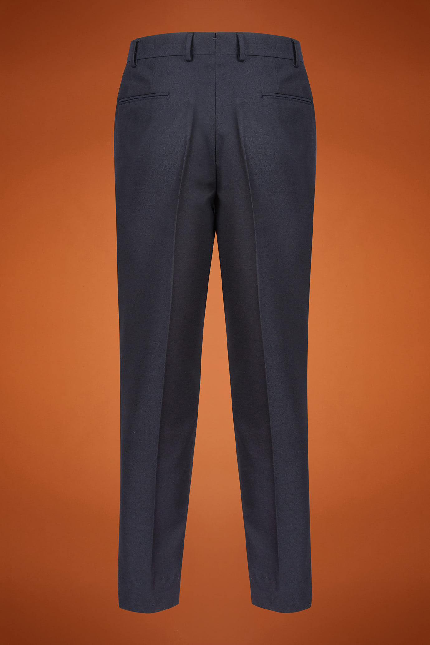 Men's regular fit double-breasted suit featuring a jacket with peak lapels in dobby fabric image number 7