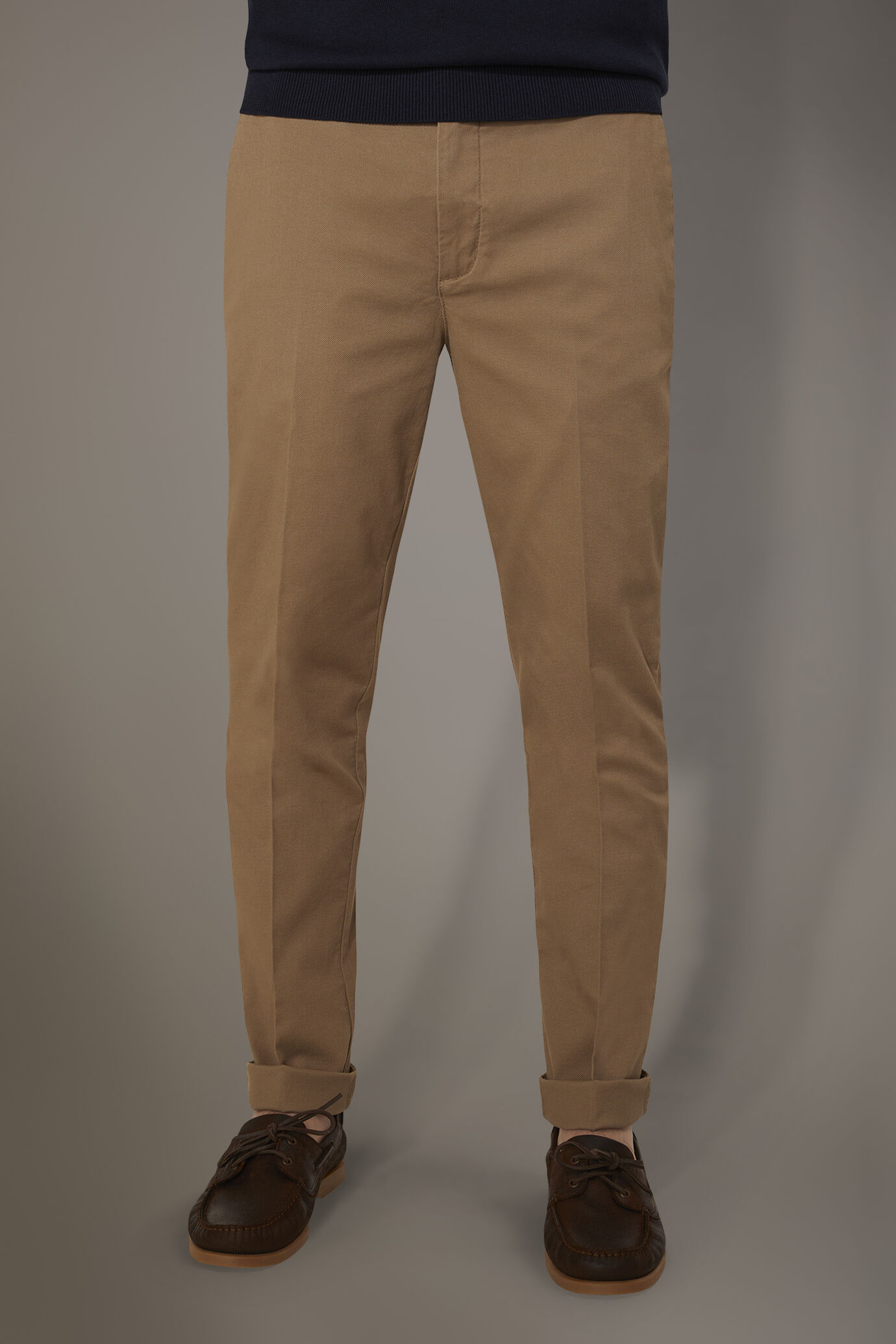 Chino-Hose in normaler Passform aus robustem Stoff image number 2