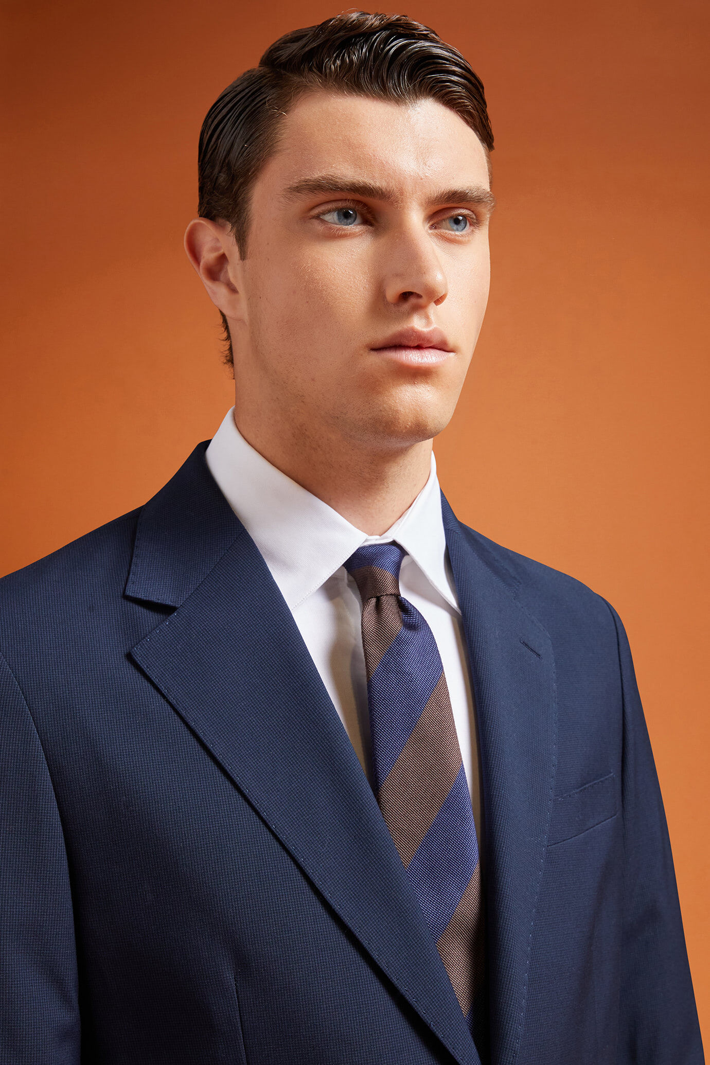 Cravatta uomo righe image number 1