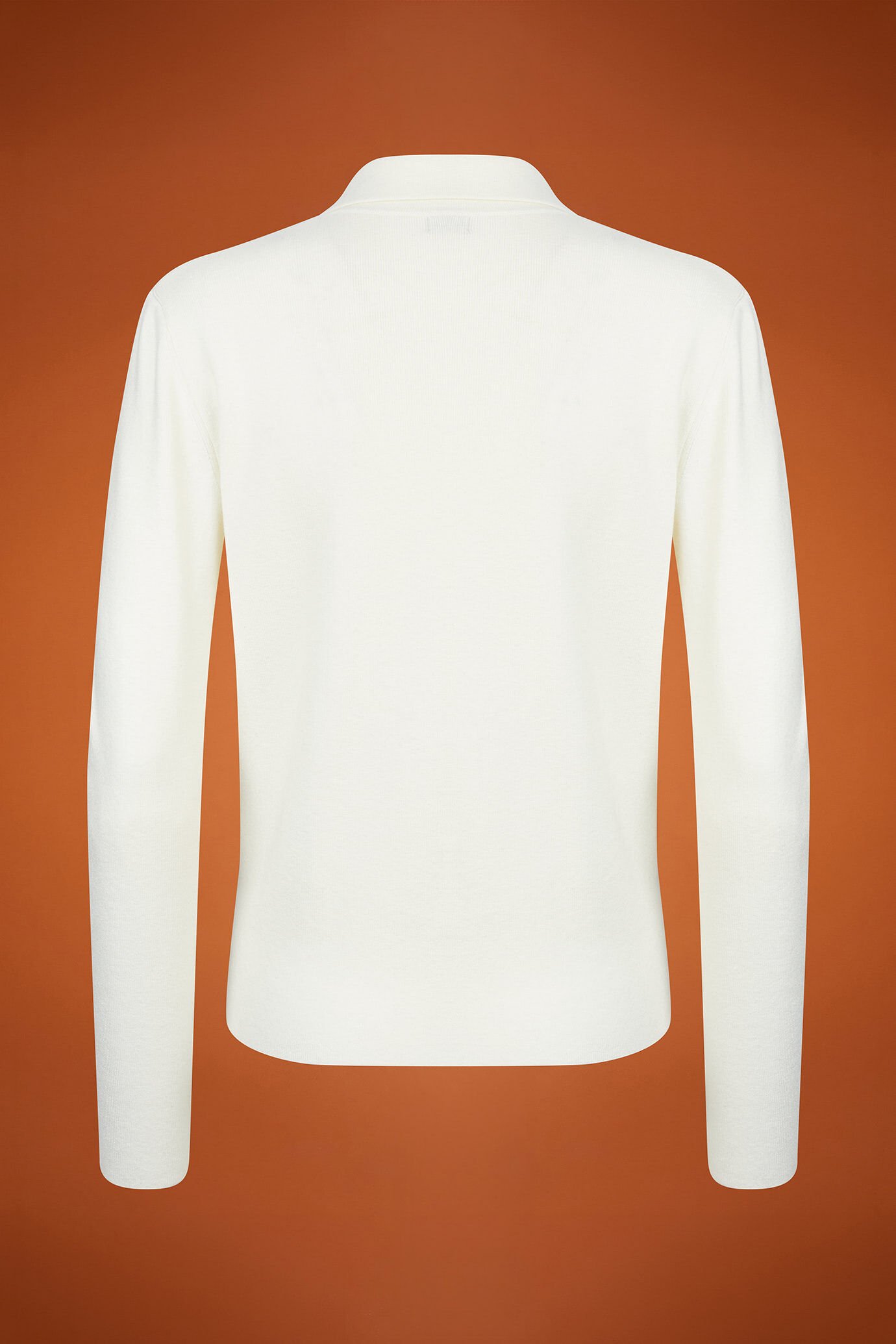 Polo donna a manica lunga regular fit image number 6