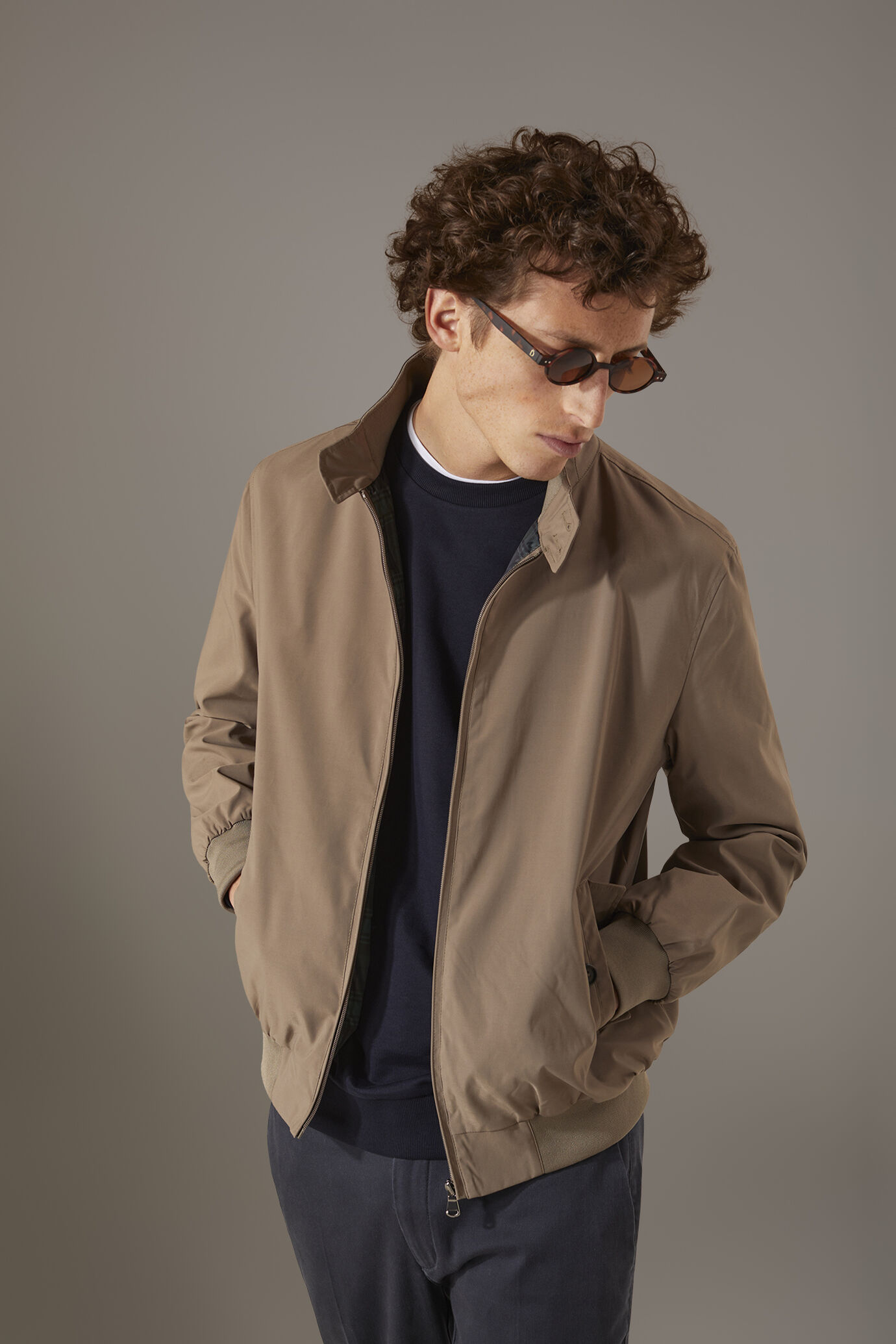Blouson doublé en tissu technique image number 0