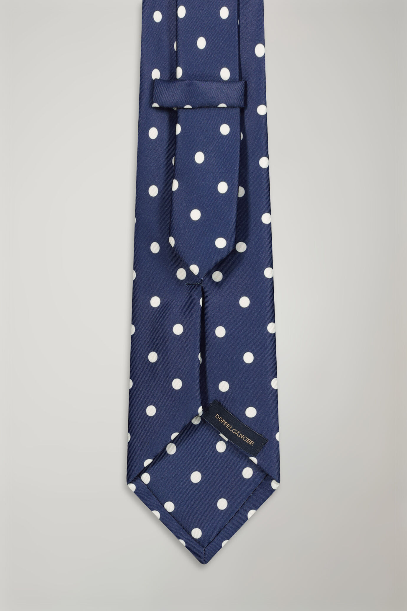 Men's pois pattern bamboo tie image number 1