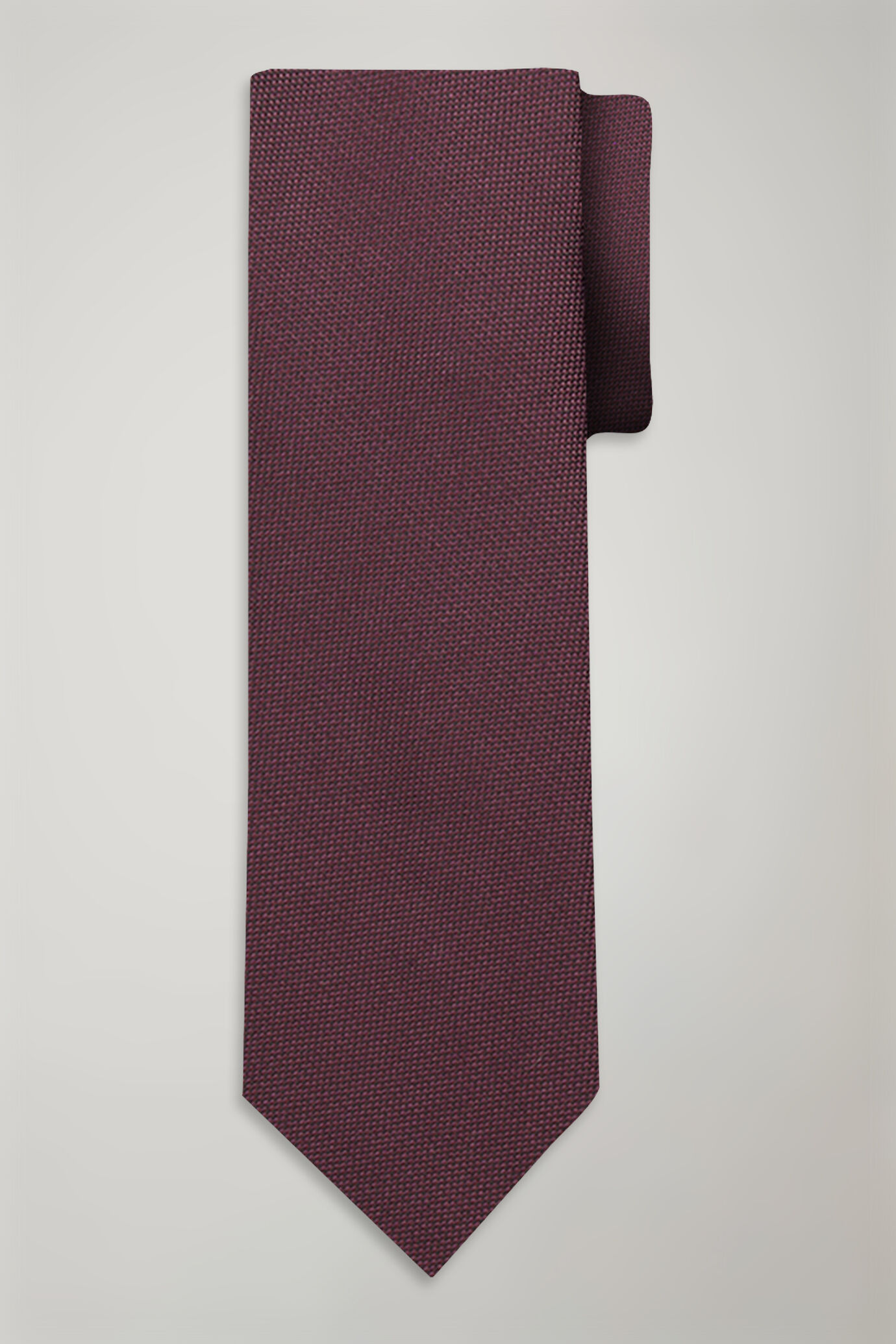Men's solid color bamboo blend tie image number 0