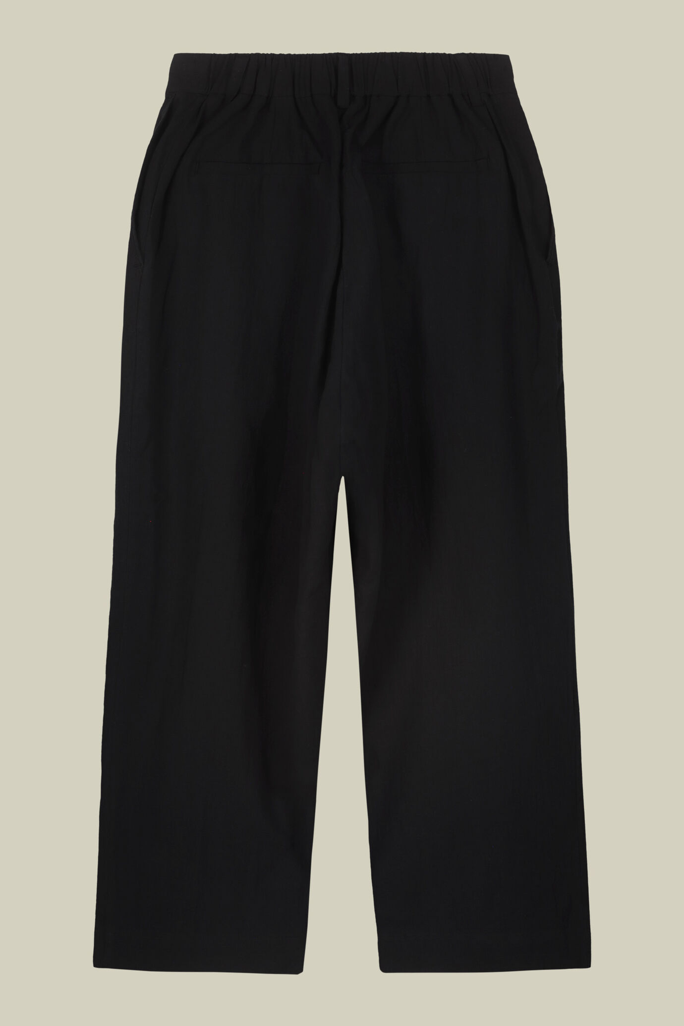 Weite Damenhose mit zwei Abnähern aus 100 % Baumwolle image number 5
