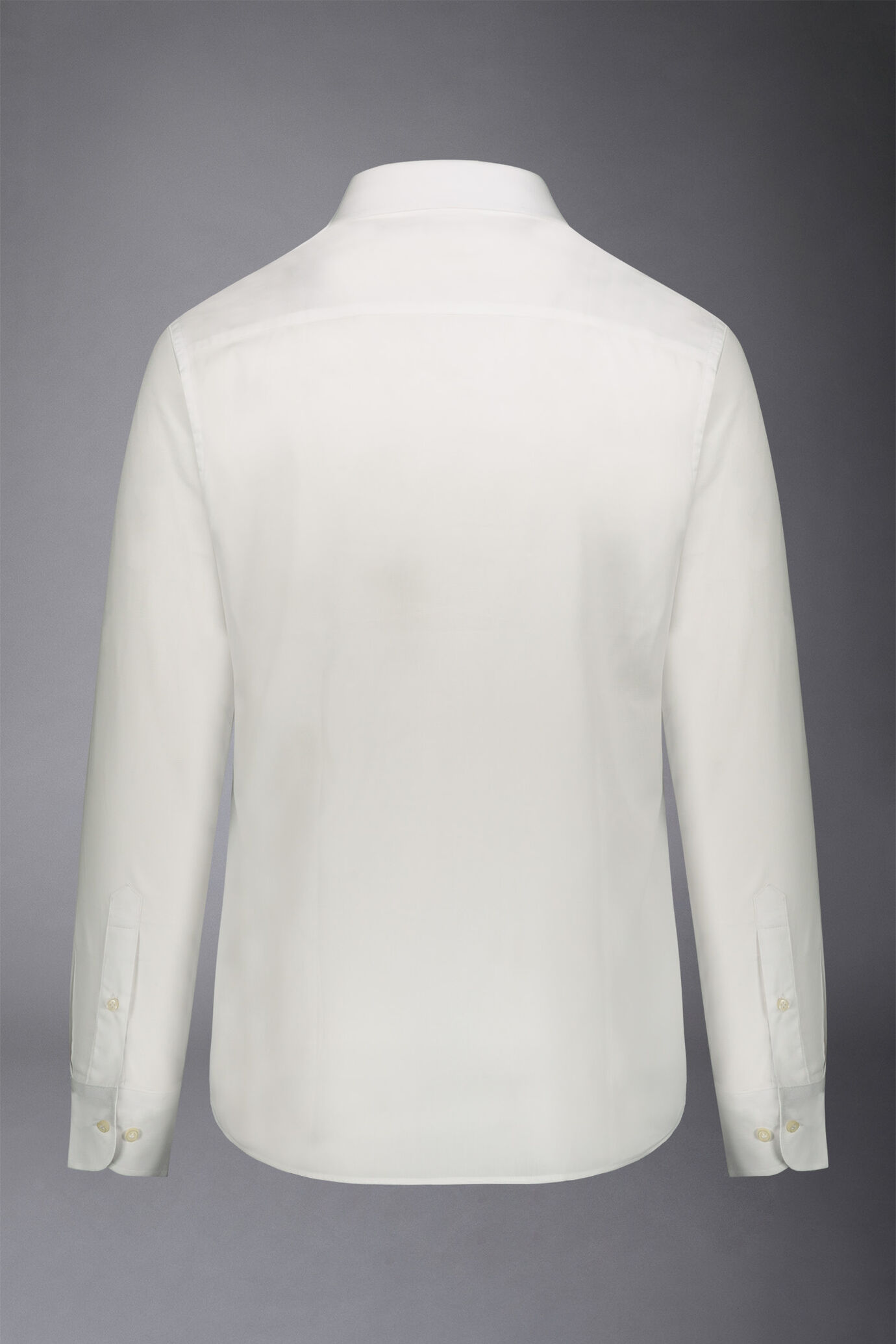 Chemise classique &agrave; col fran&ccedil;ais, coupe r&eacute;guli&egrave;re, tissu blind&eacute; image number 5