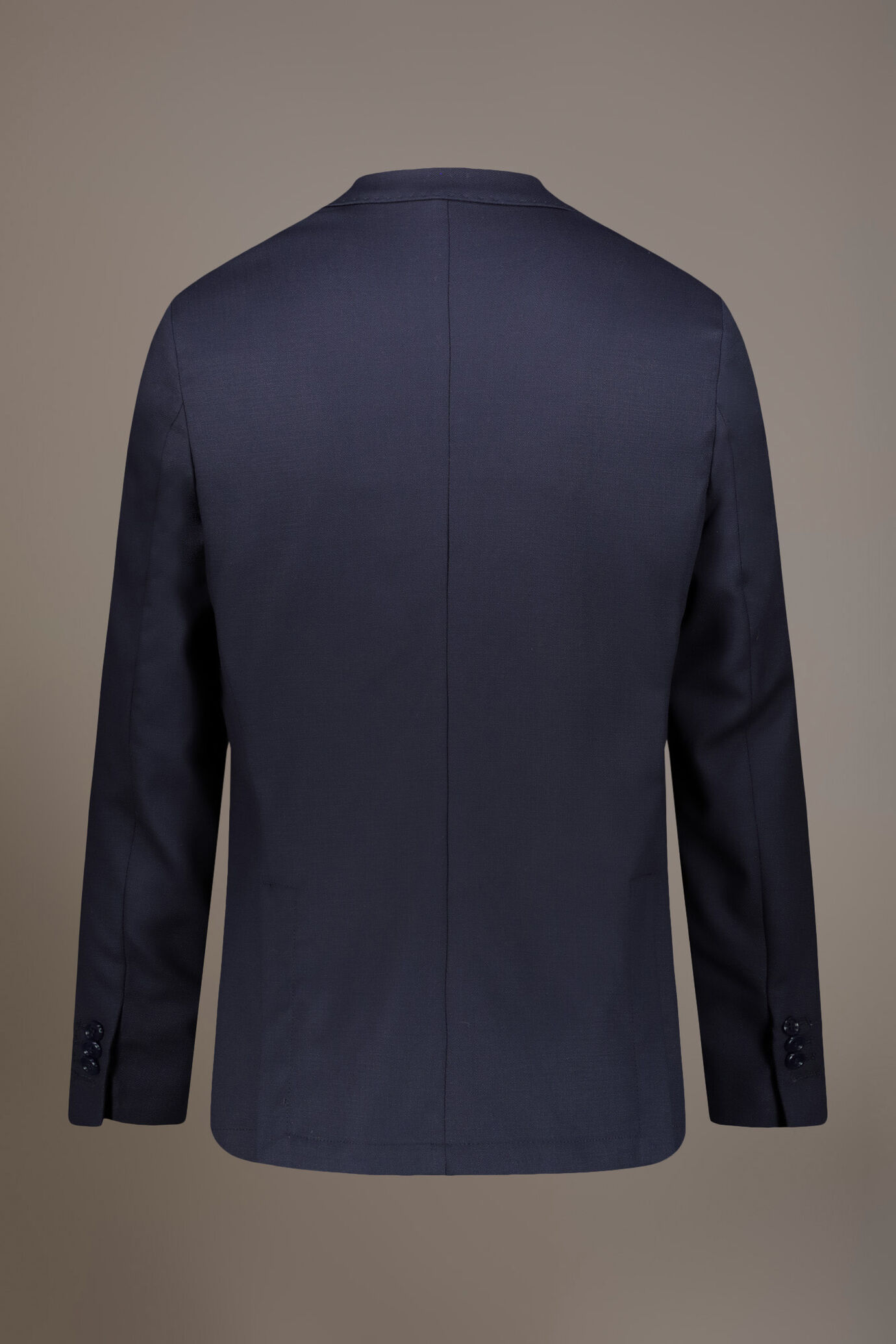 Einreihige Jacke aus gewebtem Stoff mit Pattentaschen image number 6