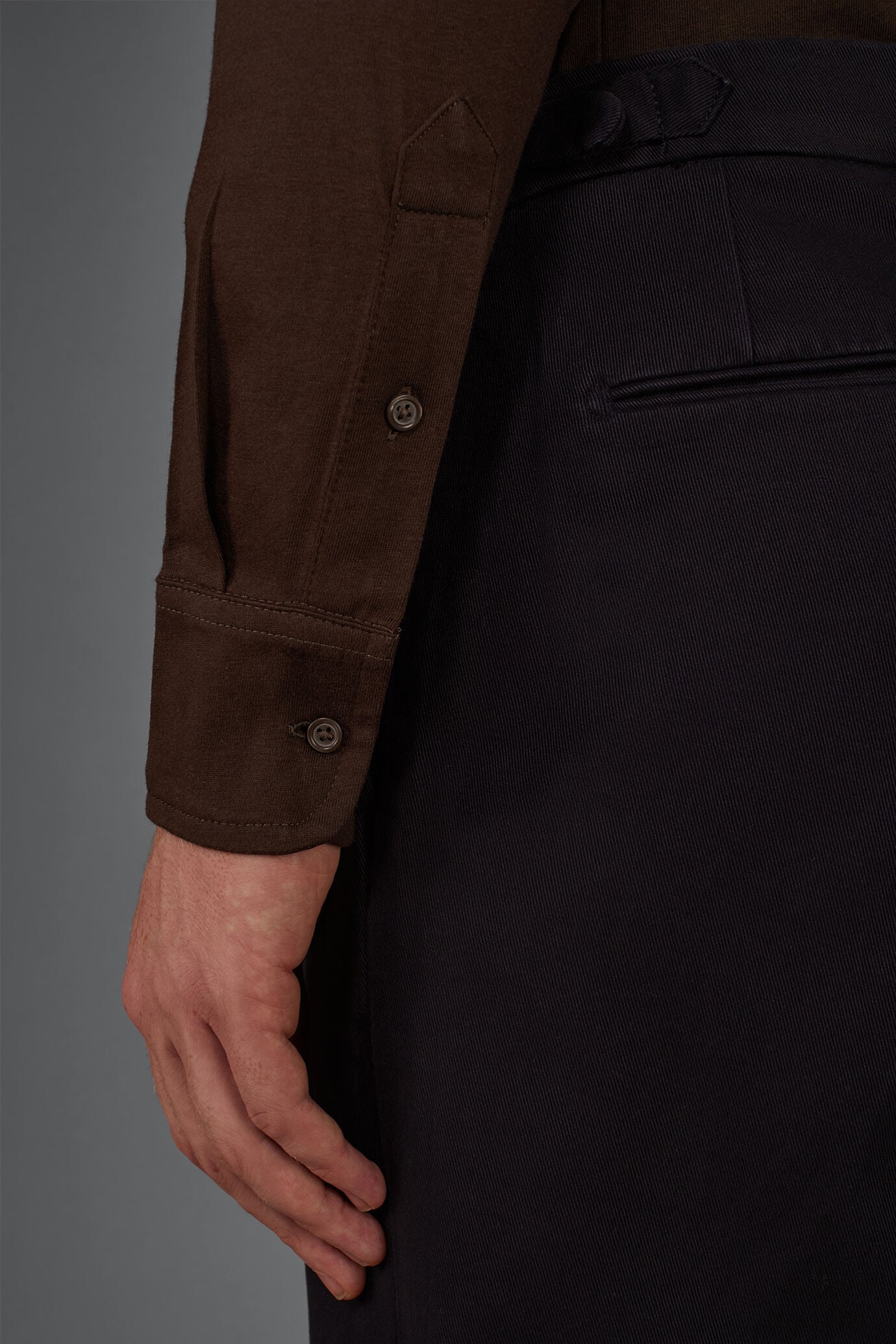 Polo chemise pour homme 100 % coton coupe regular fit image number 3