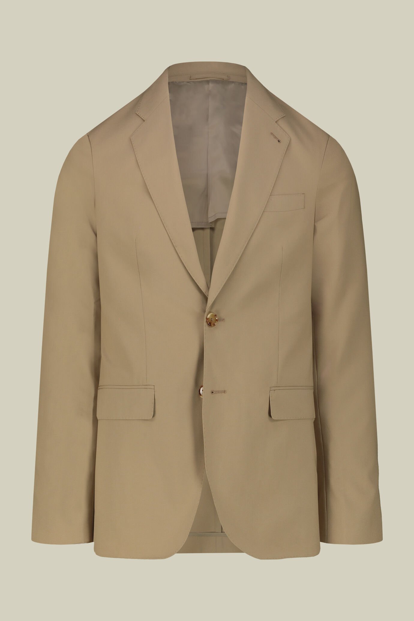 Plain men's suit, regular fit image number 4