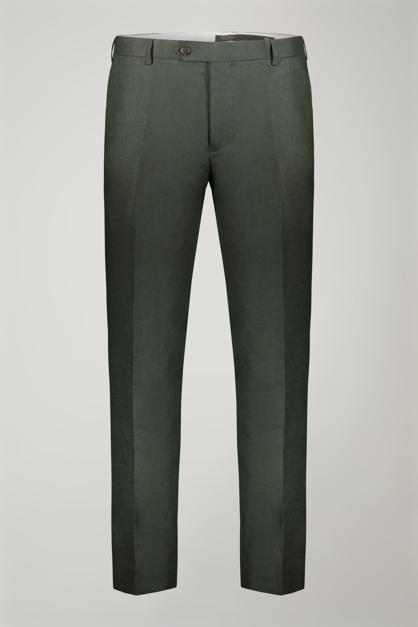 Single-breasted suit 100% Linen regular fit solid color image number 2