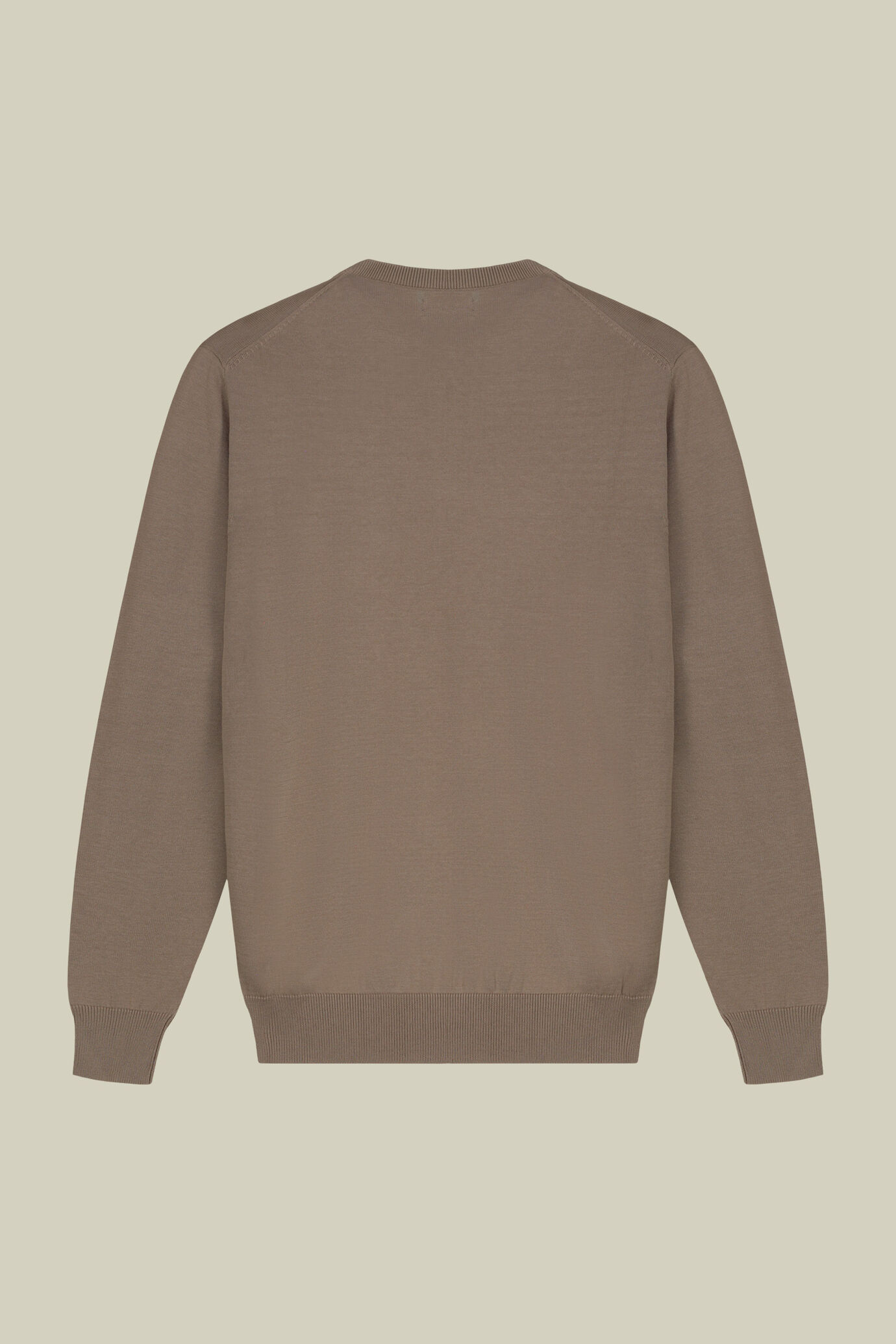 Pull &agrave; col rond pour homme 100 % coton