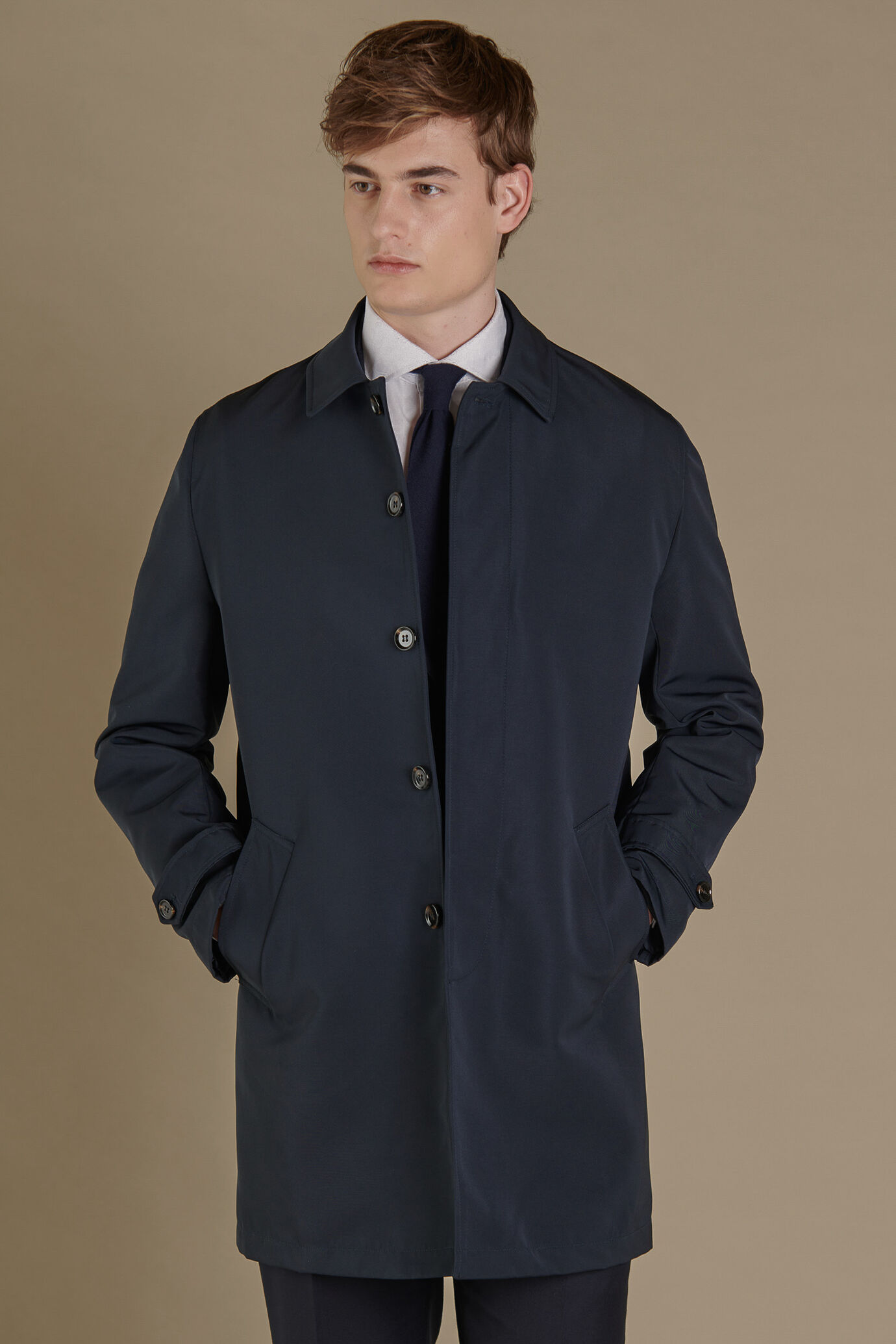 Single breasted trench image number 0