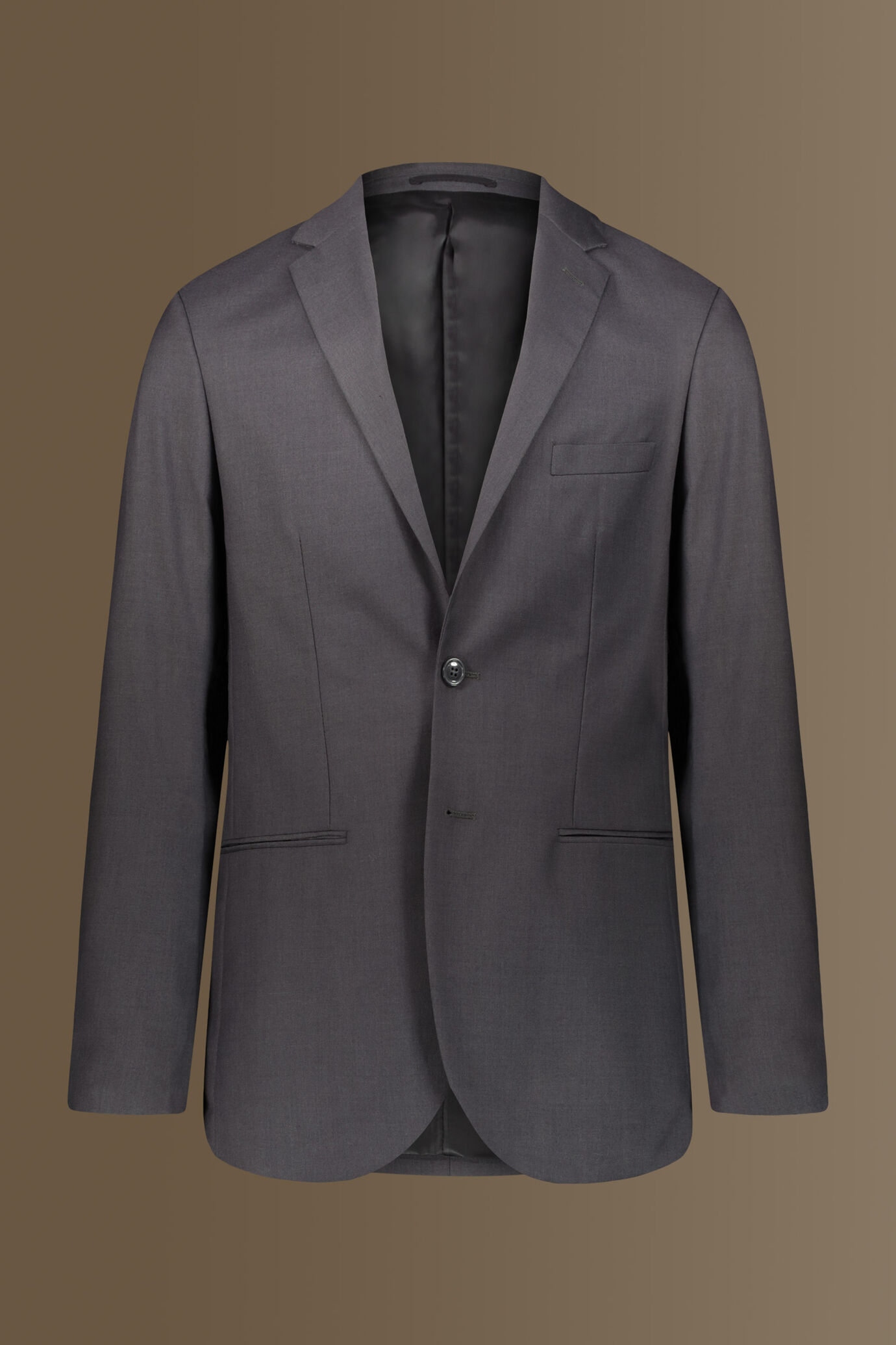 Blazer Uomo Monopetto Tinta Unita – Morbido In Poliestere, Slim Fit, Taglie M-4XL Per Matrimonio E Ufficio