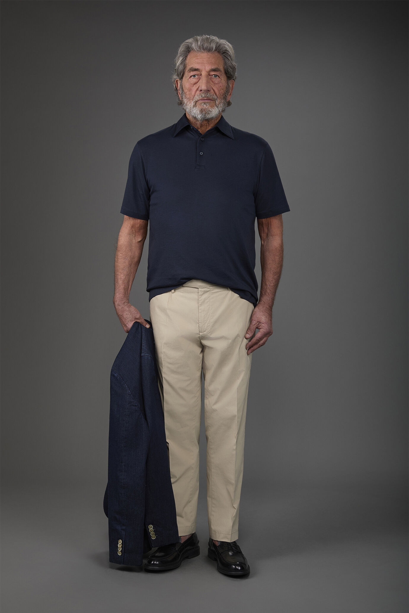Kurzarm-Poloshirt für Herren aus 100% Bio-Baumwolle