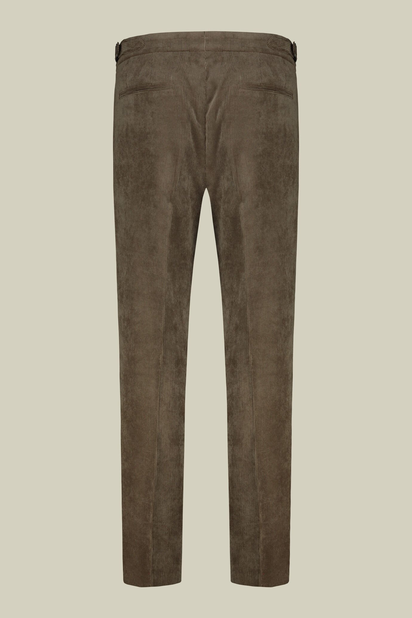 Abito uomo doppiopetto in velluto a coste regular fit image number 7