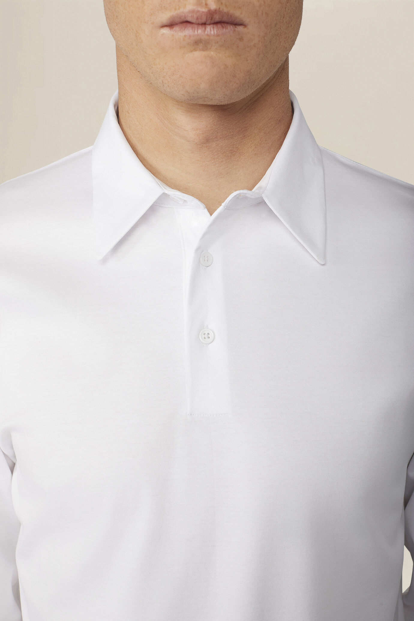 Men's polo shirt in 100% cotton, regular fit image number 2