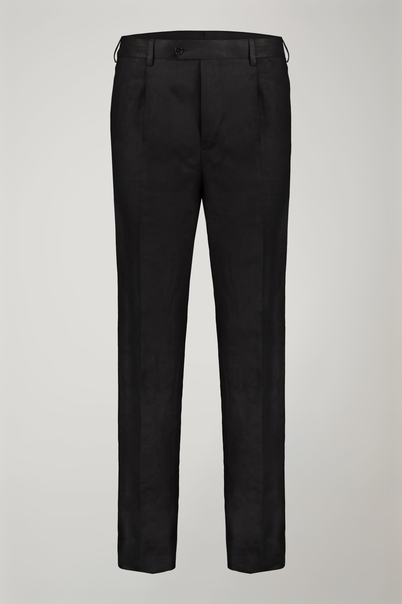 Costume homme à simple boutonnage 100 % lin coupe régulière image number 6