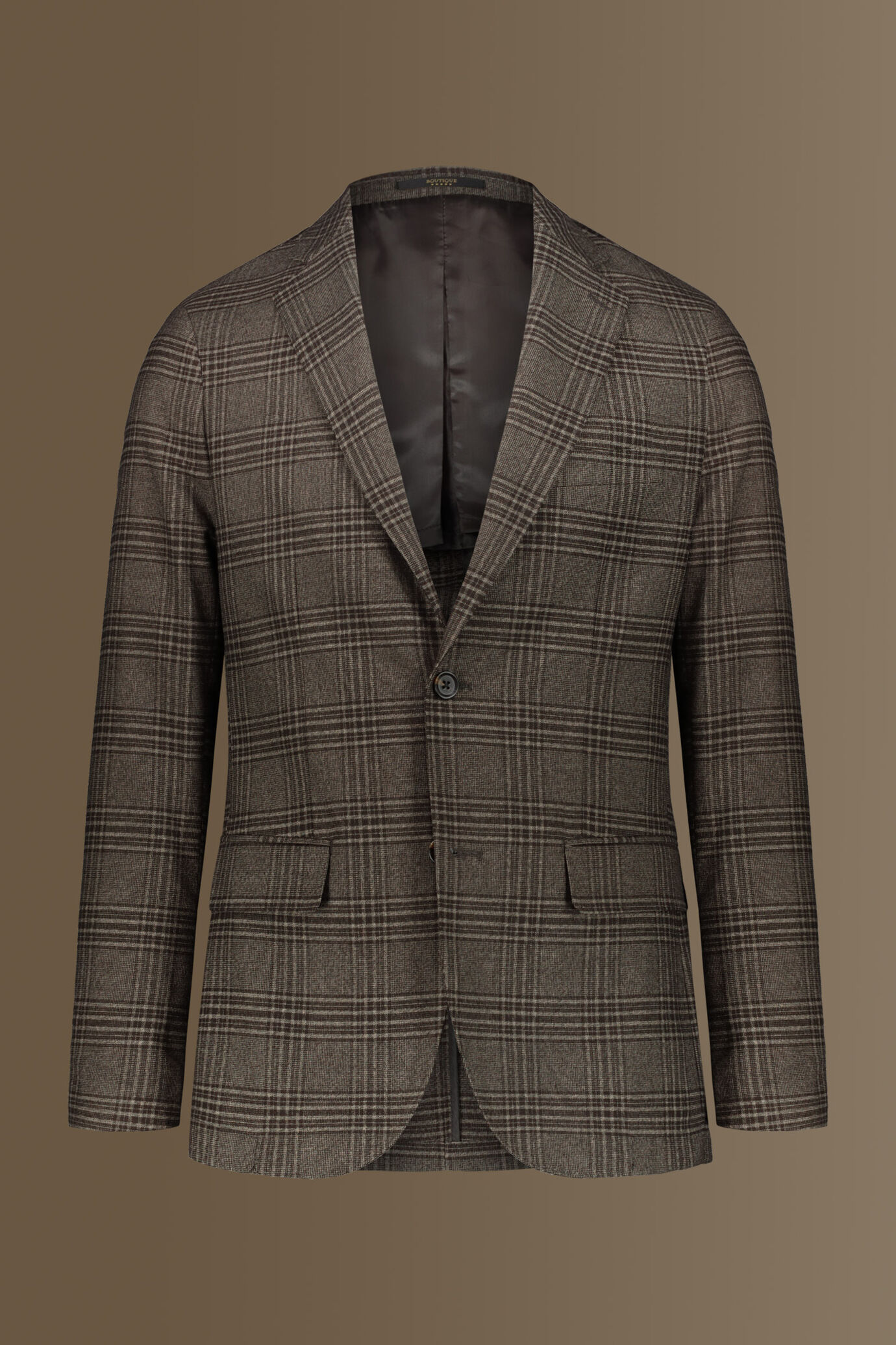 Single breasted check jacket image number 5