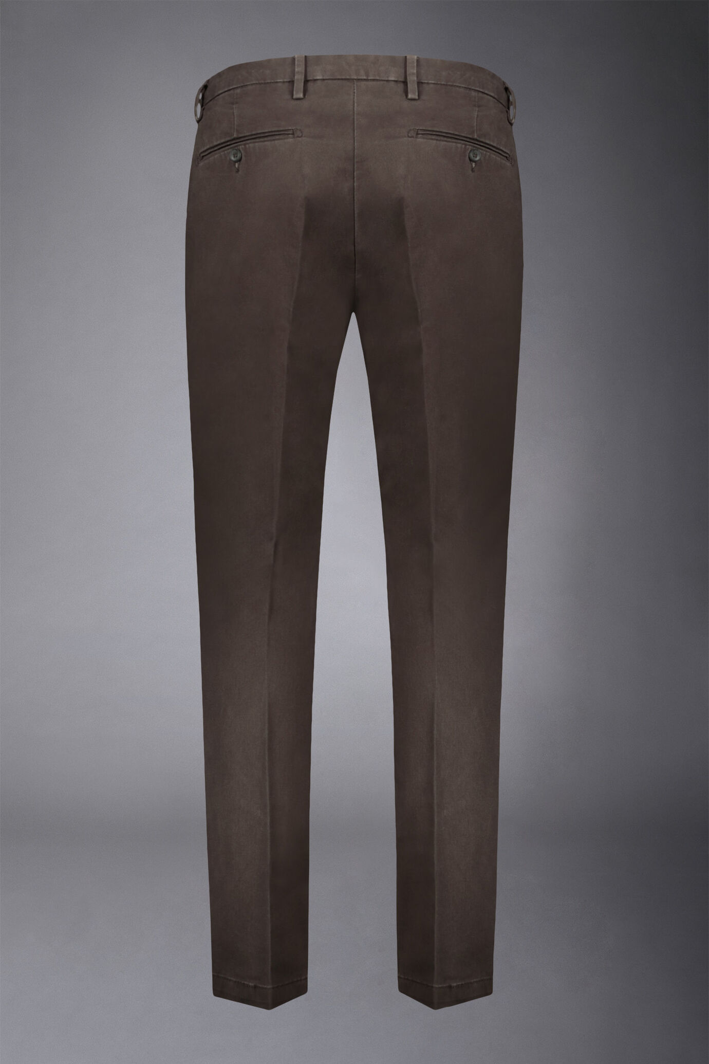 Pantalone chino uomo classico costruzione twill regular fit image number 5