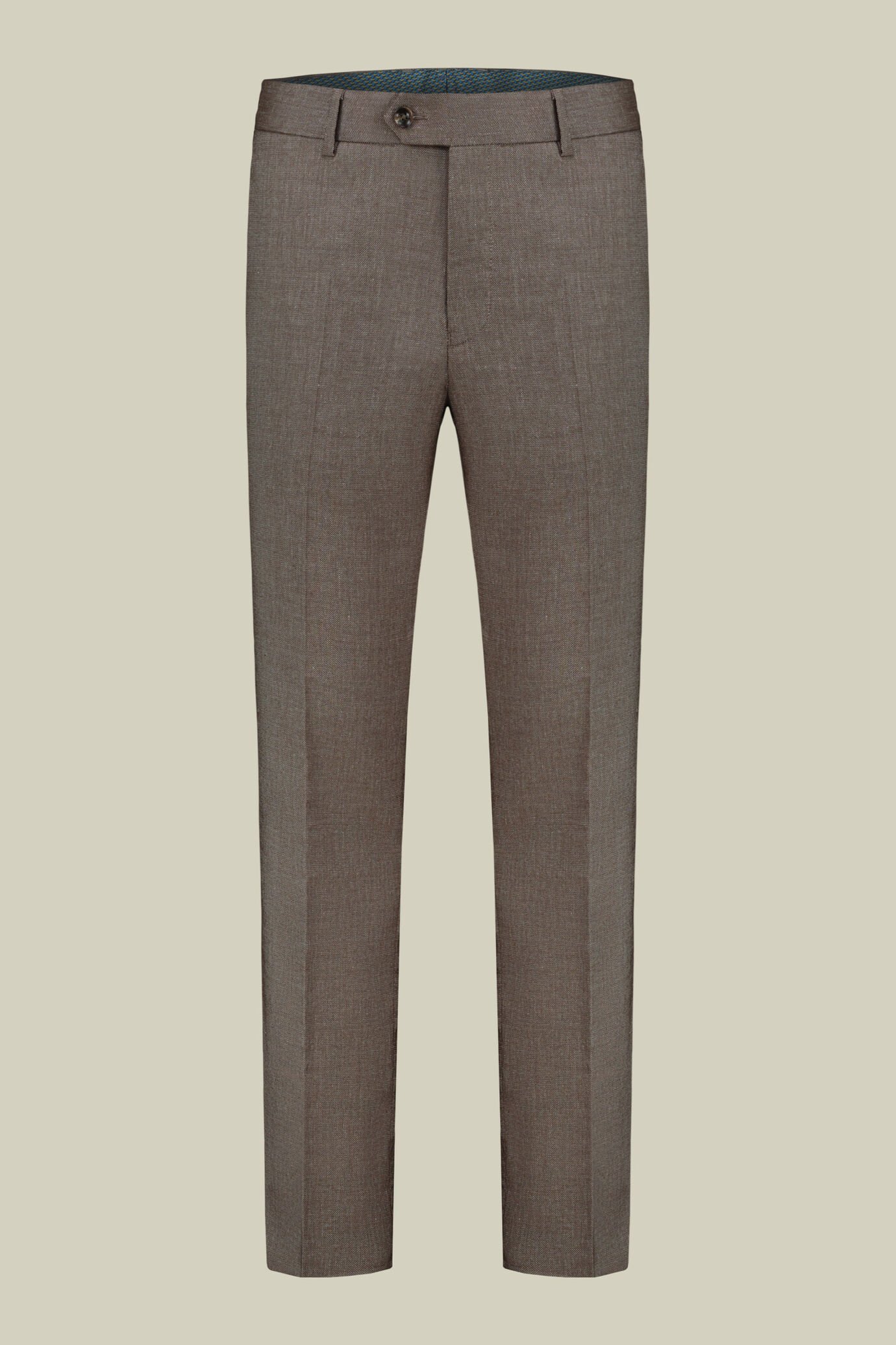 Men's single-breasted suit in linen blend, regular fit image number 2