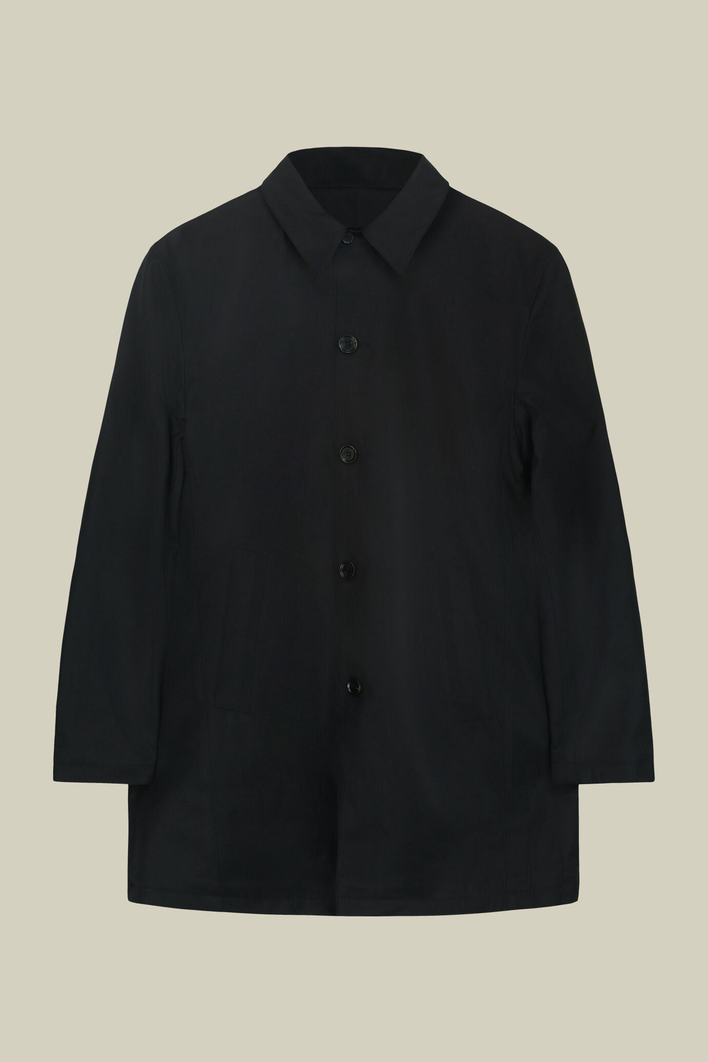 Imperméable pour homme en tissu technique réversible et imperméable Wool Blend coupe classique image number 7