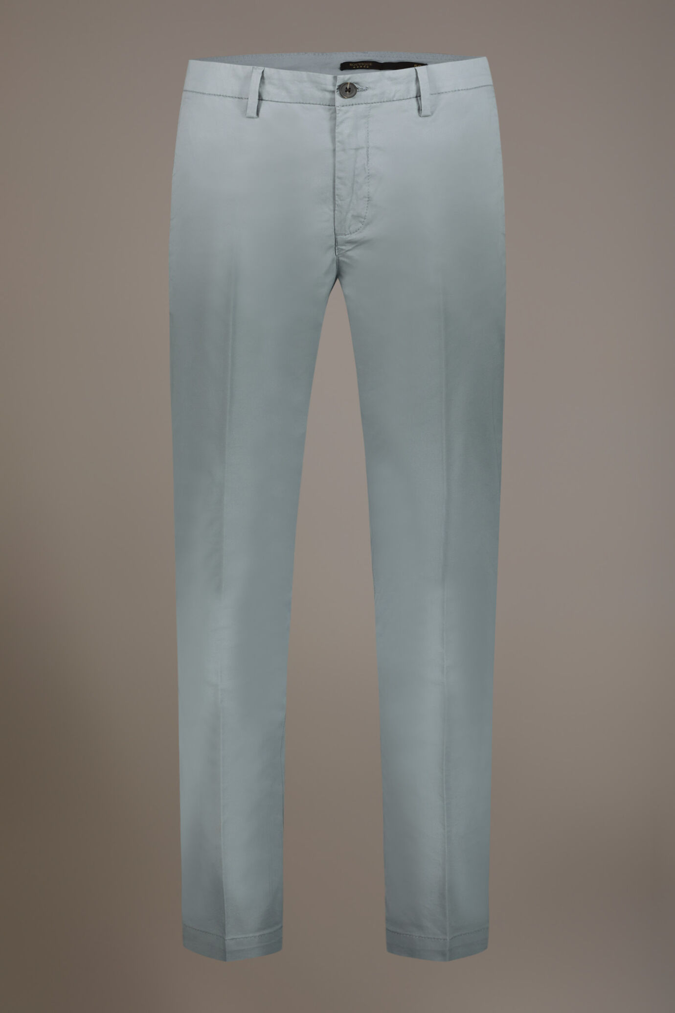 Pantalone chino regular fit costruzione twill image number 3