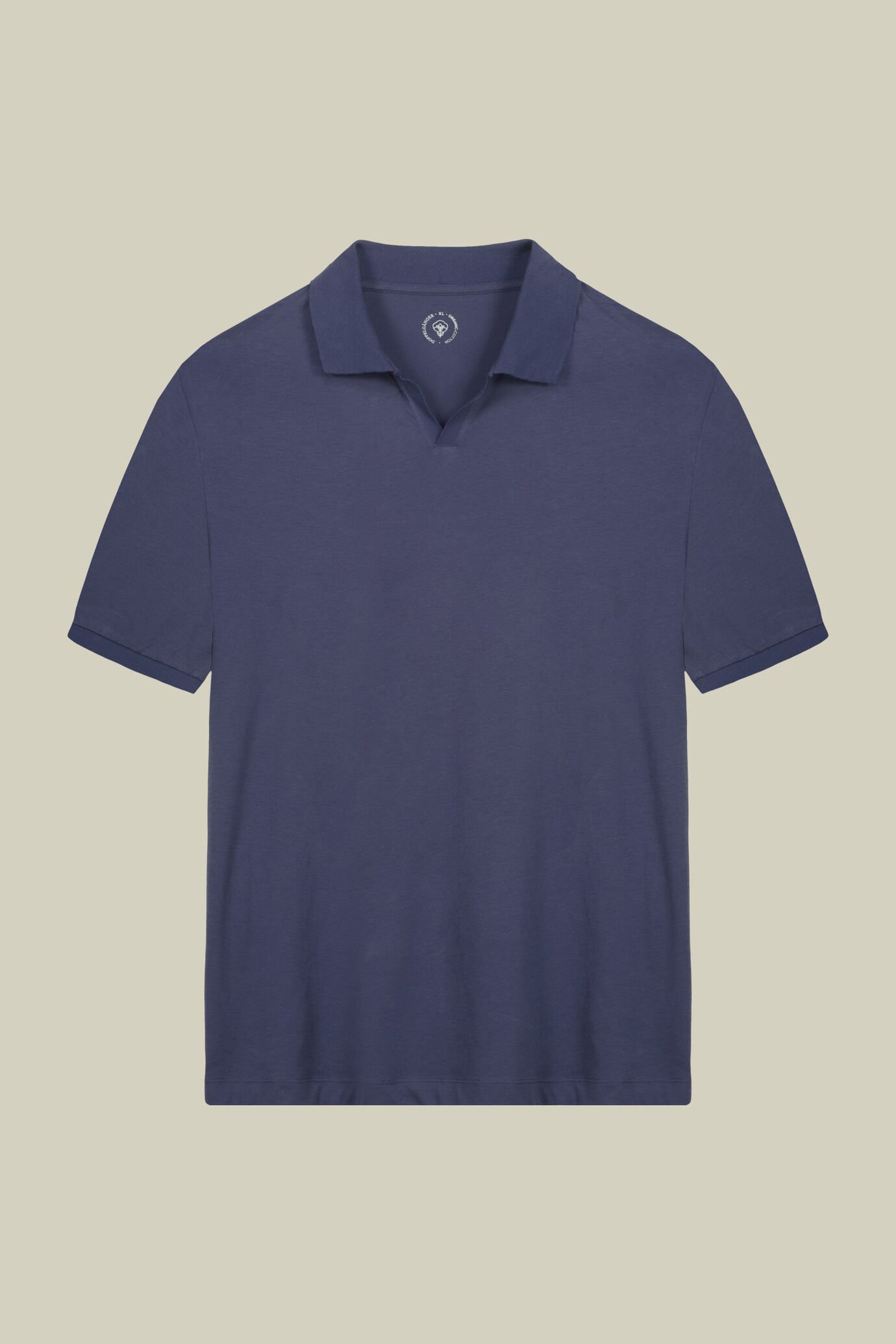 Polo uomo manica corta in 100% cotone organico con collo derby image number 4