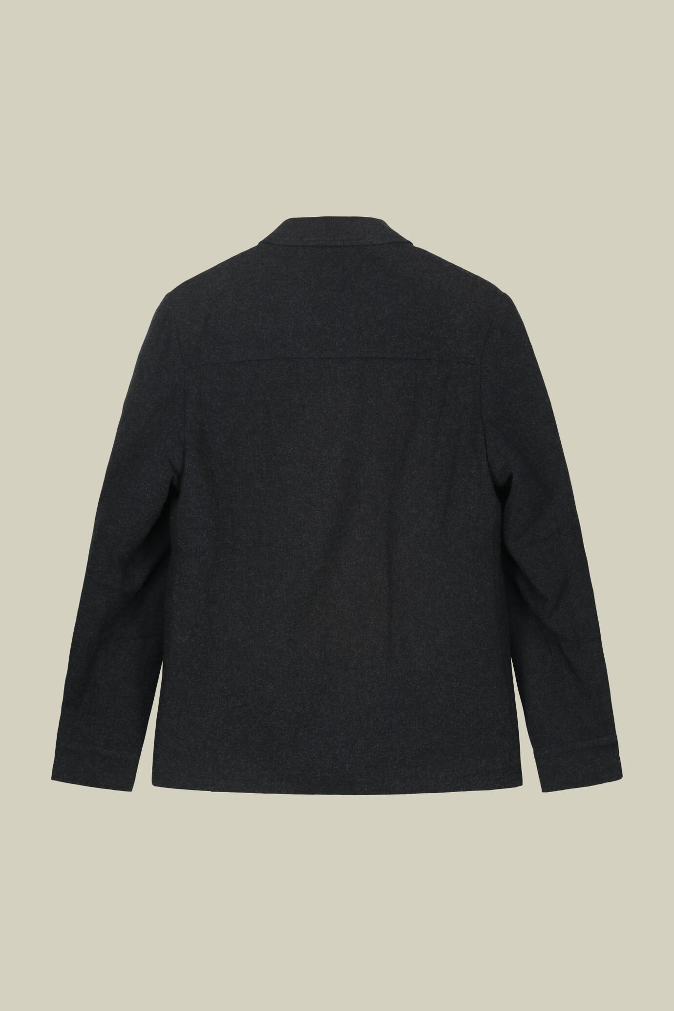 Herren-Overshirt aus Wollmischgewebe mit Herringbone-Muster reguläre Passform image number 5