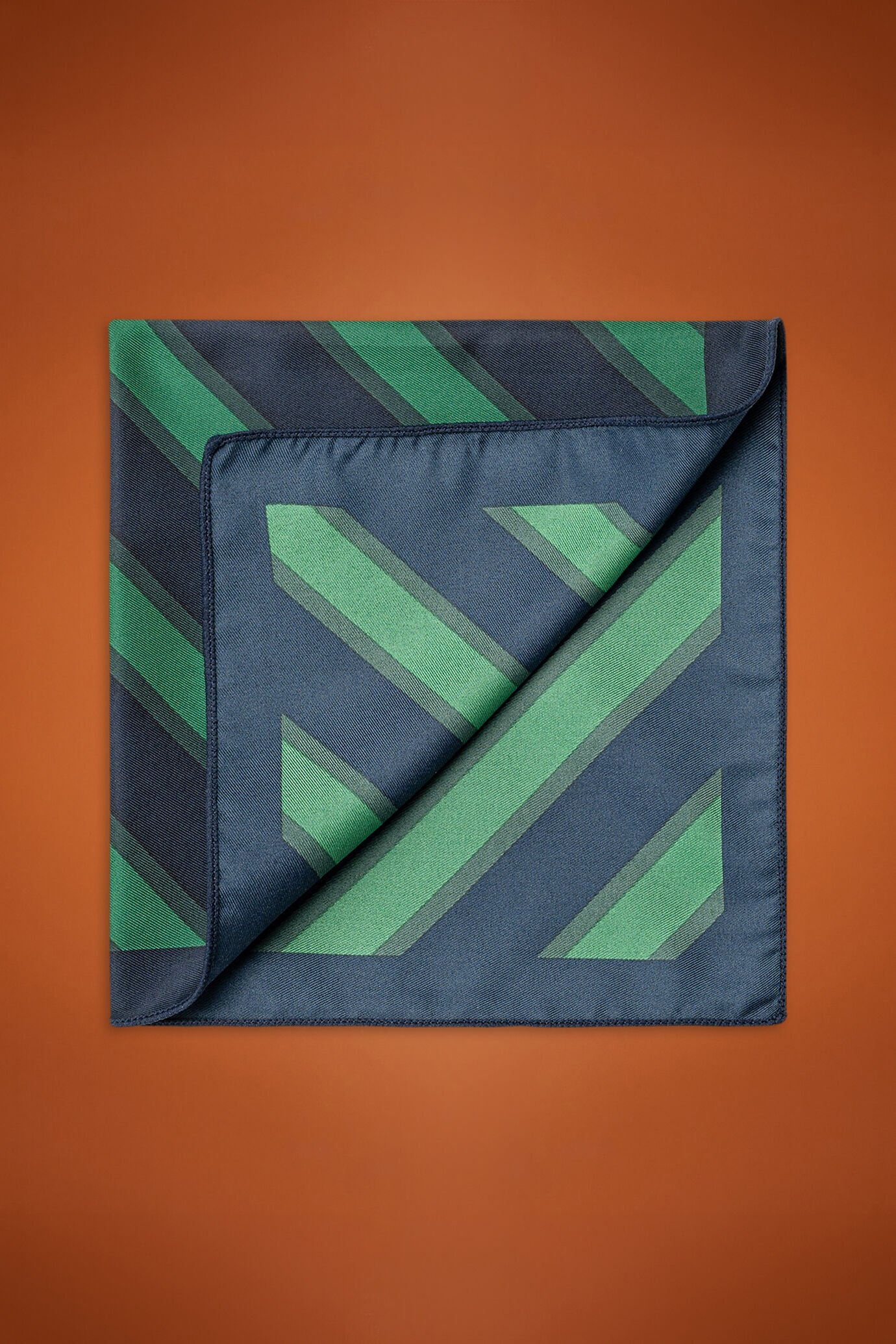 Pochette uomo fantasia stampata