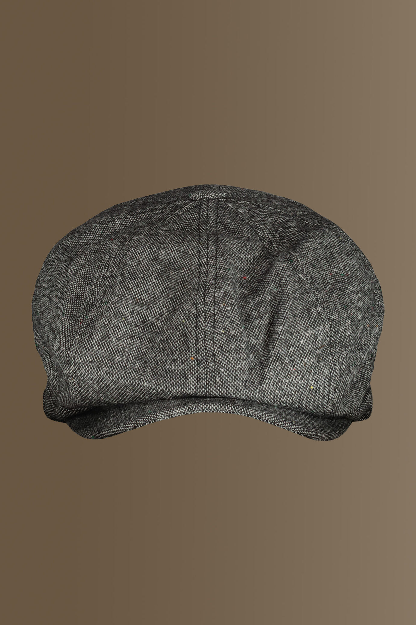 Cappello newsboy misto lana - tessuto occhio di pernice image number 0