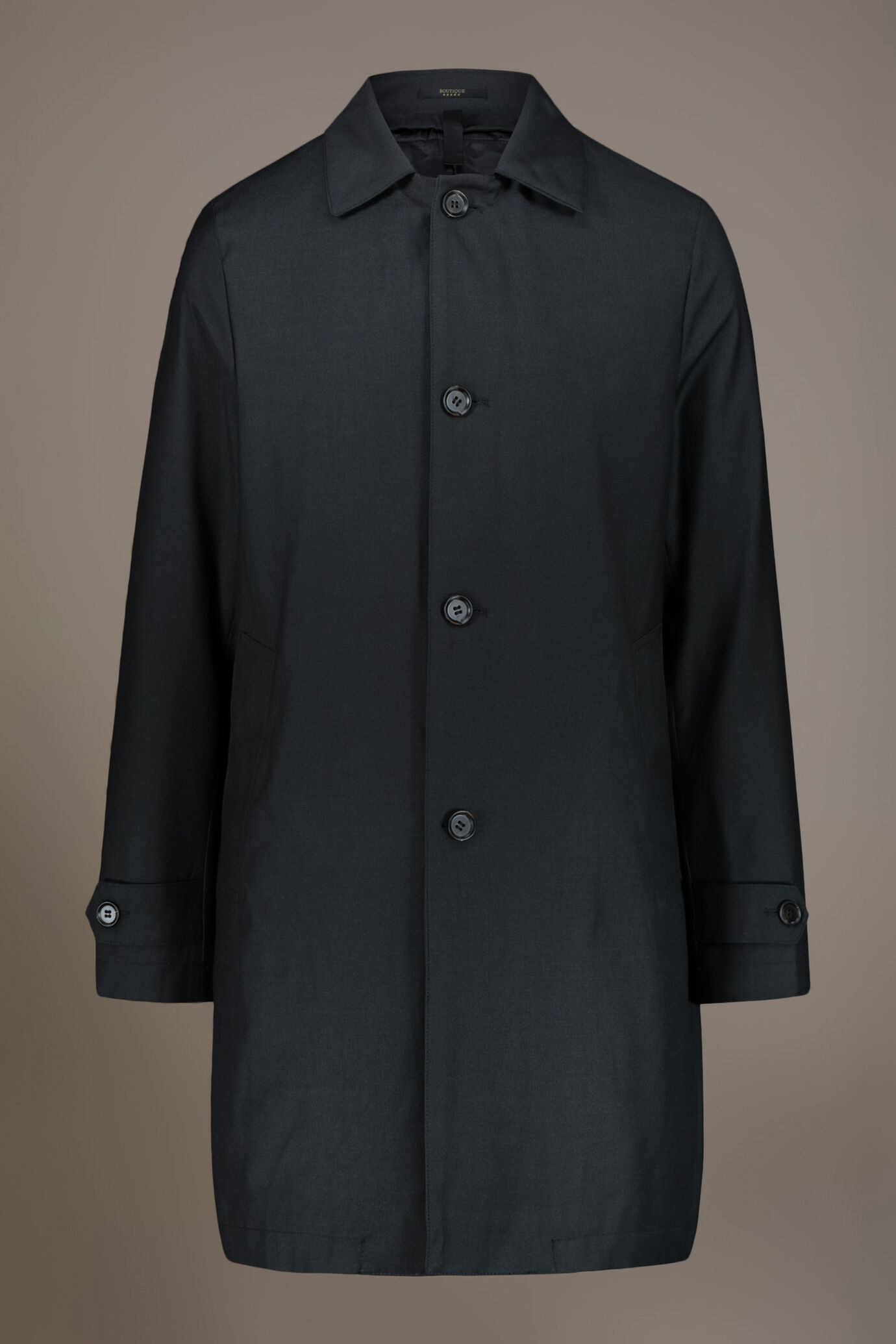 Cappotto imbottito tessuto twill image number 5