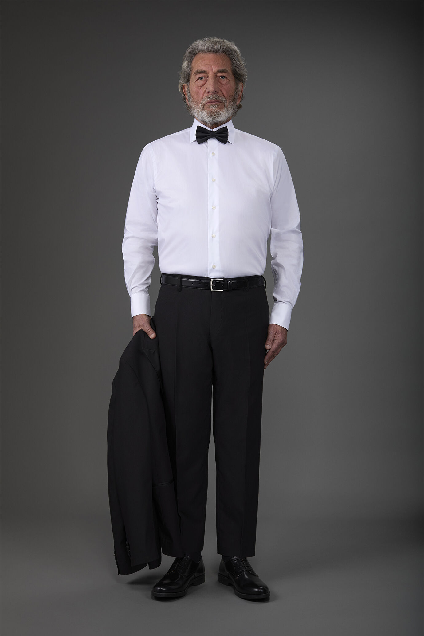 Men's technical shirt with classic collar suitable for cufflinks image number 2