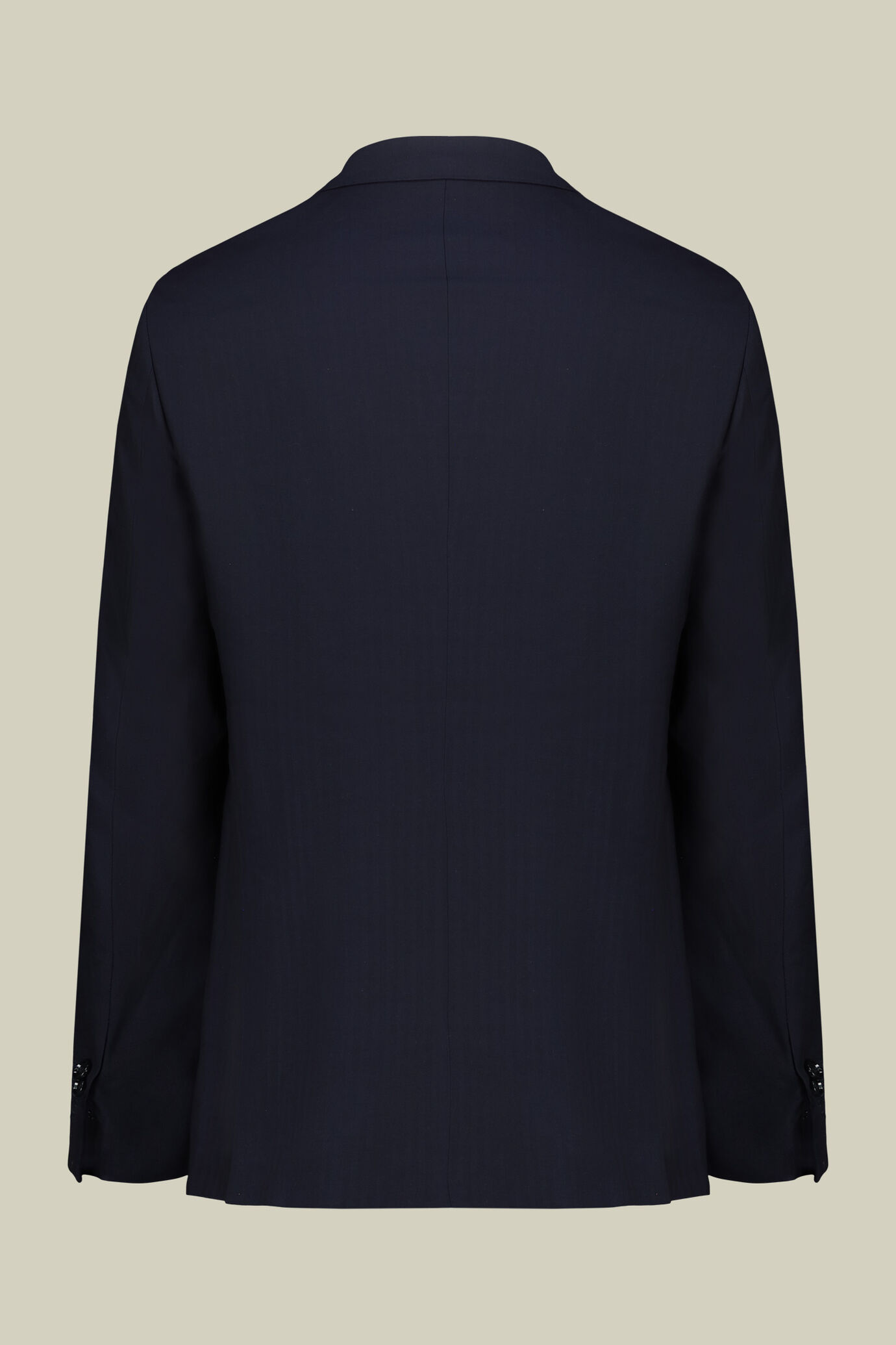 Men's single-breasted suit in herringbone fabric image number 5