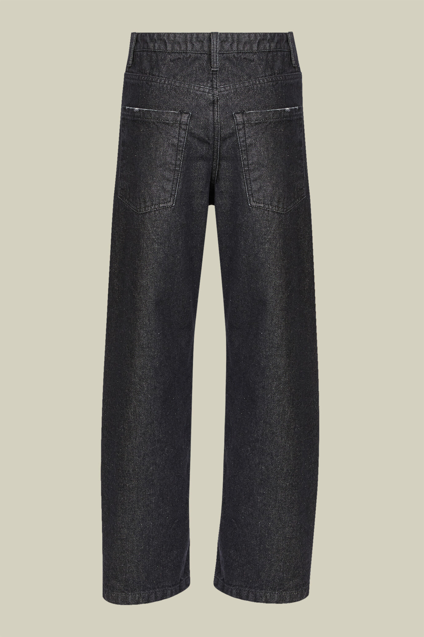 5-Pocket-Hose mit geradem Bein aus Denim für Damen in normaler Passform image number 5
