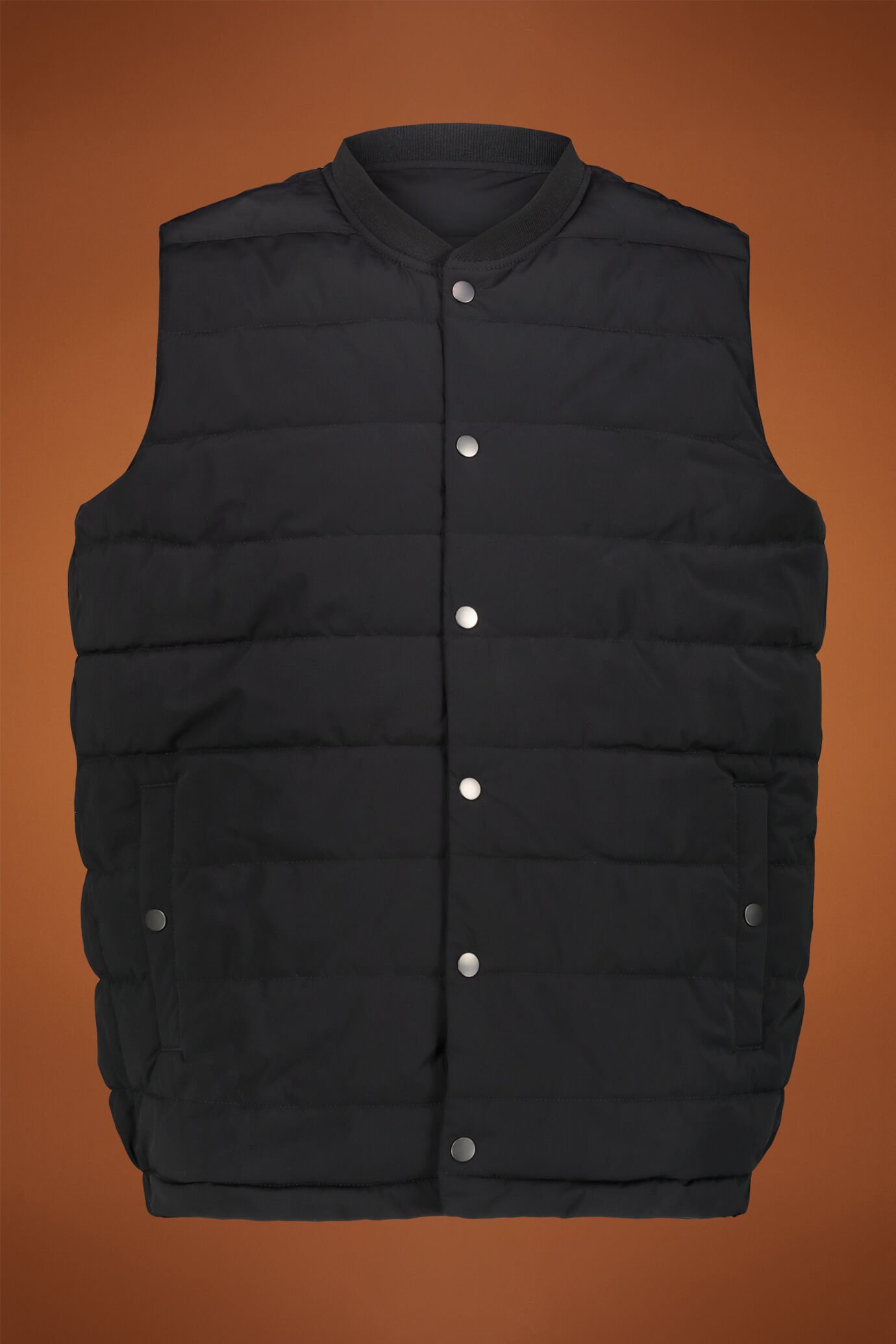 Gilet Smanicato reversibile uomo con imbottitura leggera regular fit image number 2