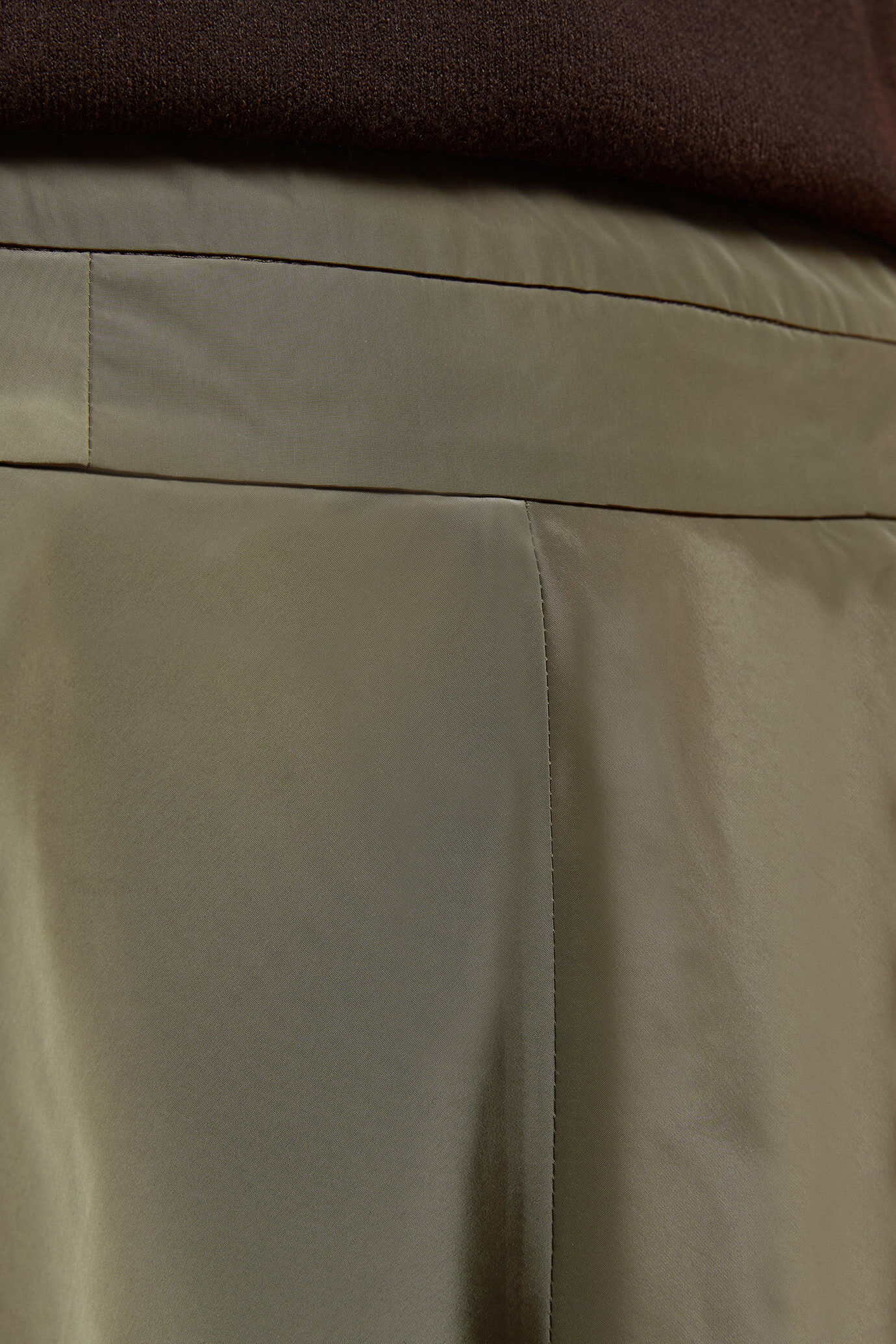 Women's taffeta half-circle skirt with a basque in a regular fit image number 2